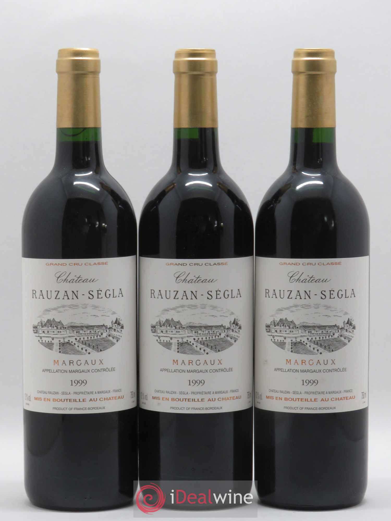 Château Rauzan Ségla Grand Cru Classé 1999 - Lot de 12 bouteilles - 4