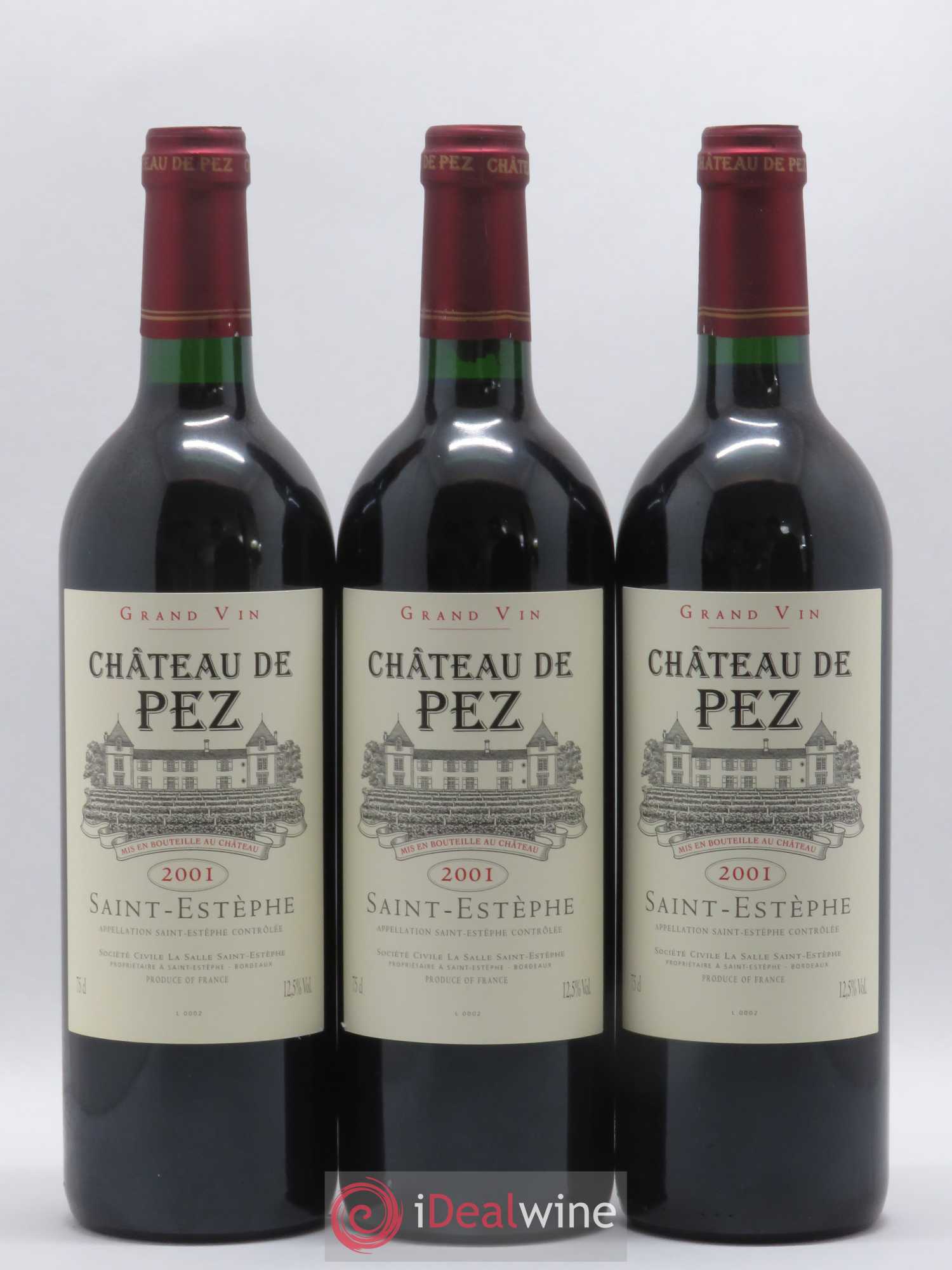 Château de Pez 2001 - Lot de 12 bouteilles - 2