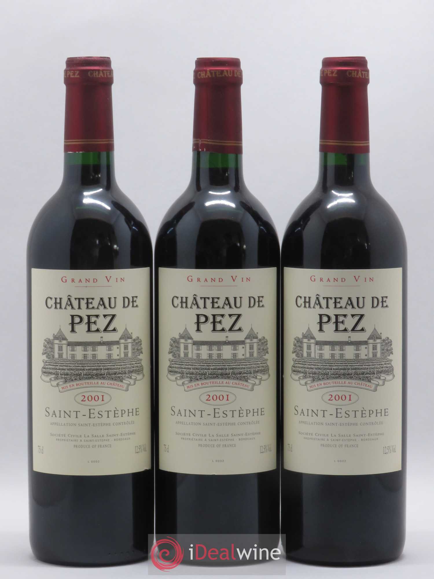 Château de Pez 2001 - Lot de 12 bouteilles - 3