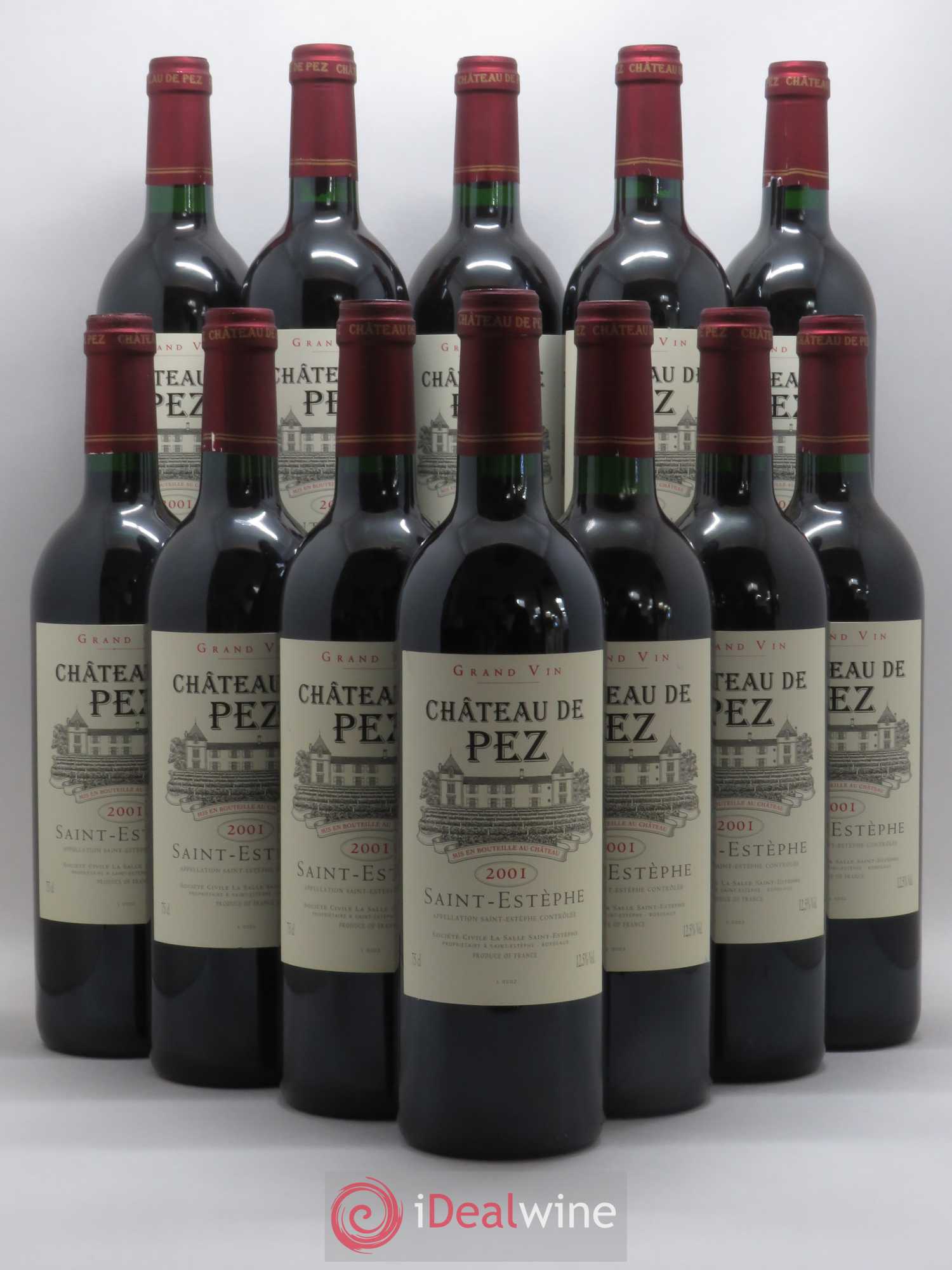 Château de Pez 2001 - Lot de 12 bouteilles - 0