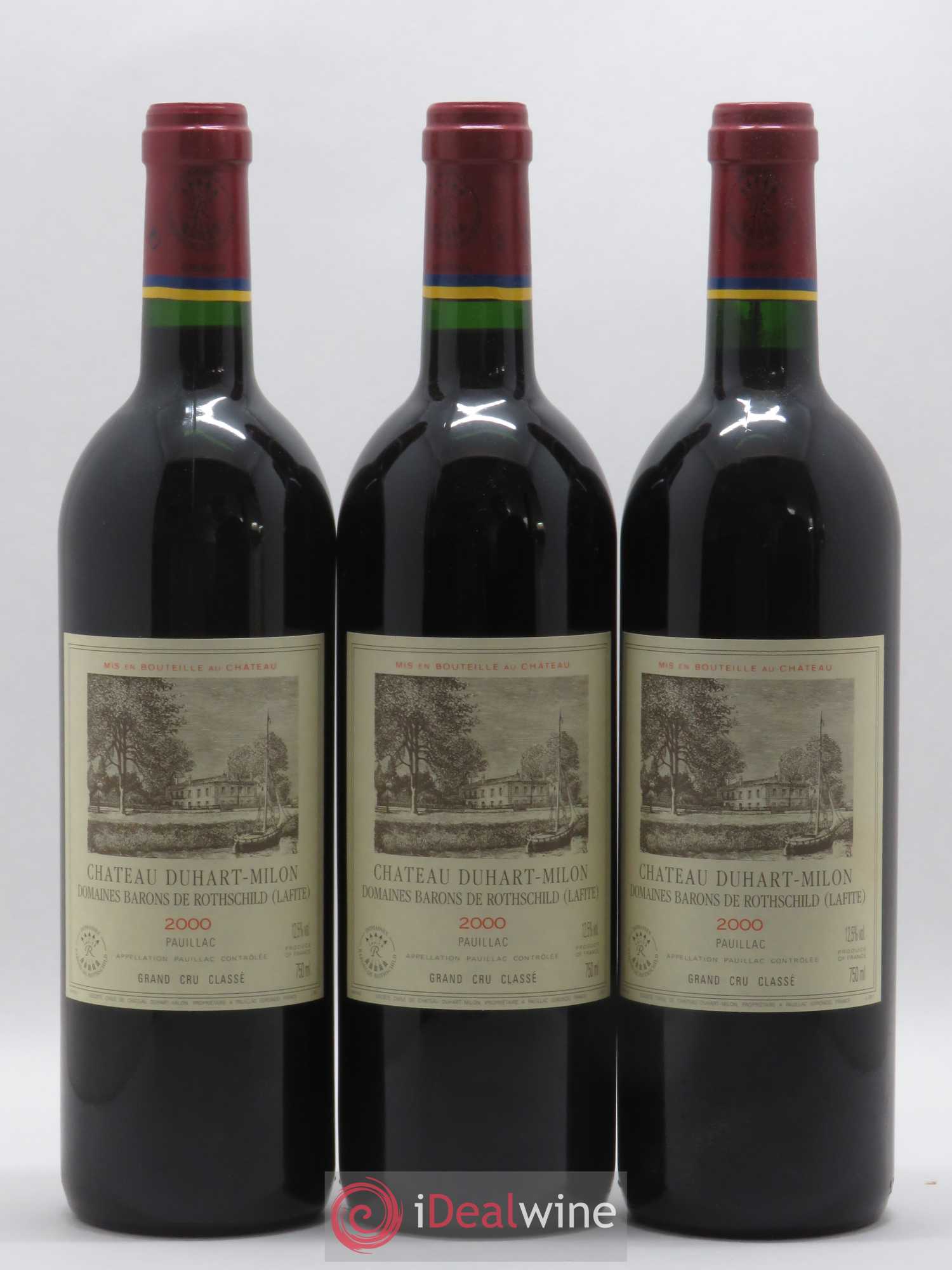 Château Duhart-Milon 4ème Grand Cru Classé 2000 - Lot de 12 bouteilles - 4