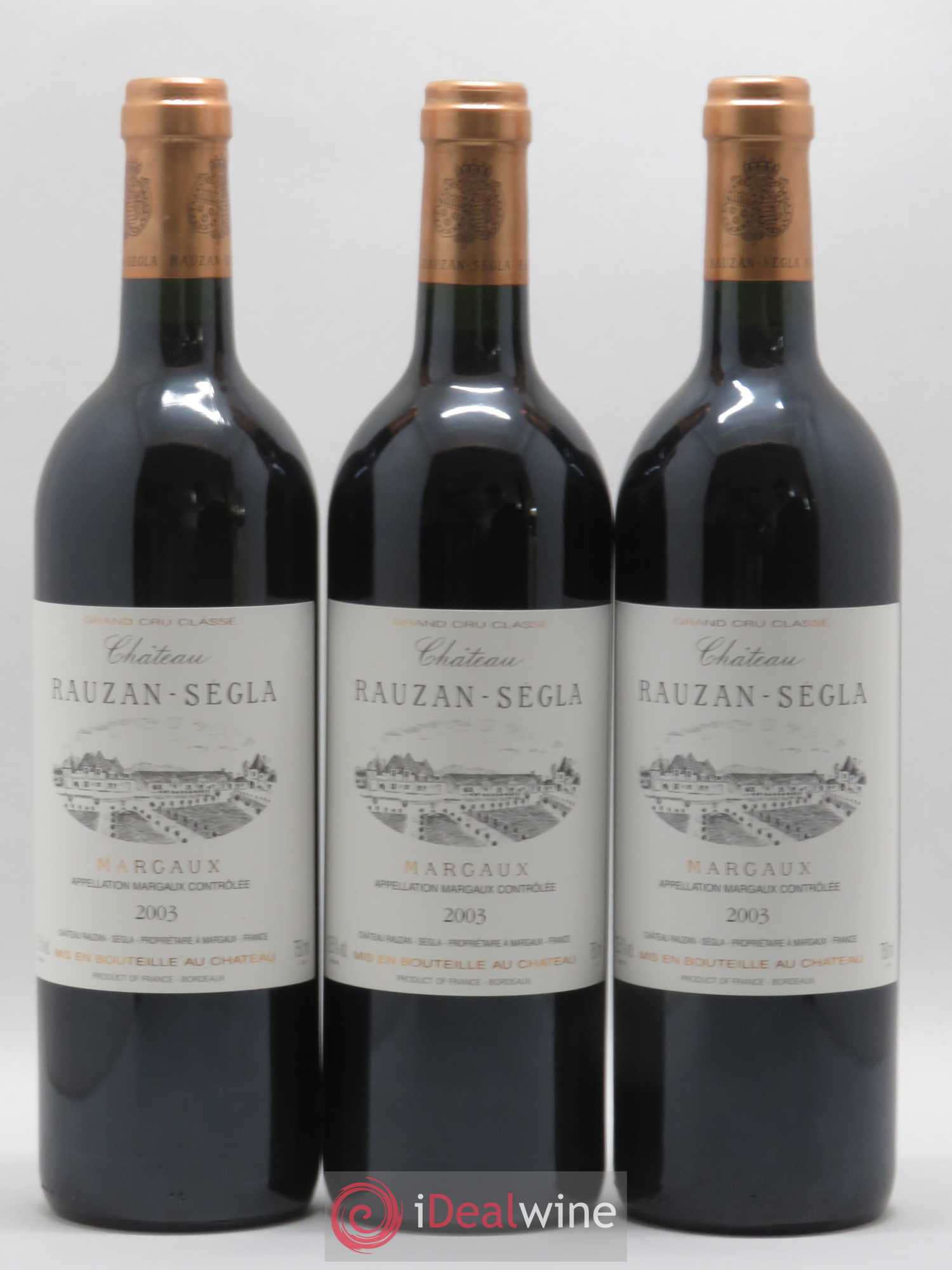Château Rauzan Ségla Grand Cru Classé 2003 - Lot de 12 bouteilles - 4