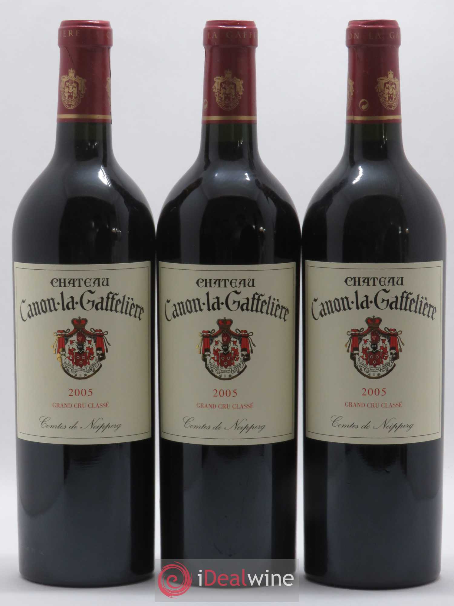 Château Canon la Gaffelière 1er Grand Cru Classé B 2005 - Lot de 12 bouteilles - 1