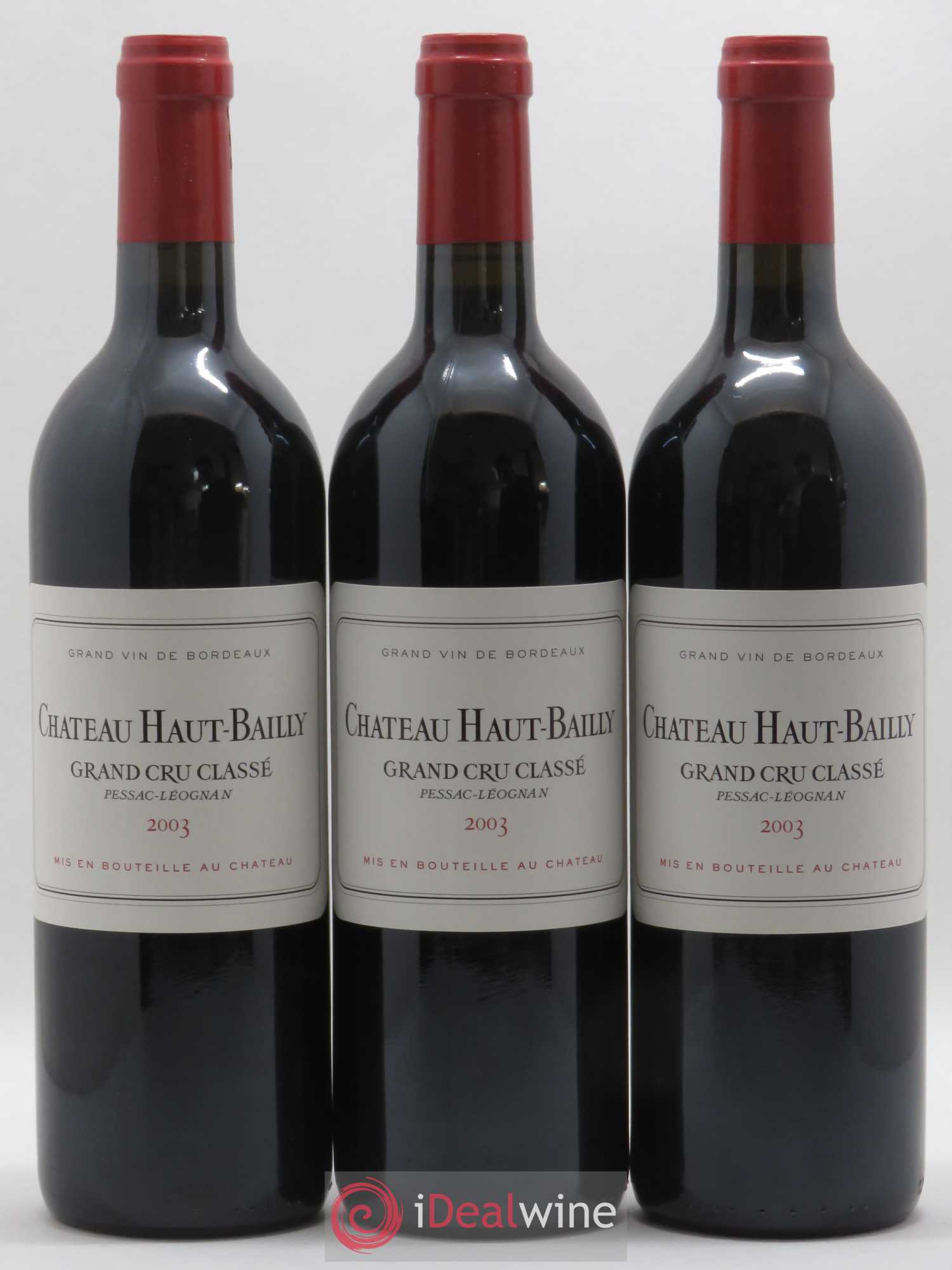 Château Haut-Bailly Cru Classé de Graves 2003 - Lot de 12 bouteilles - 3