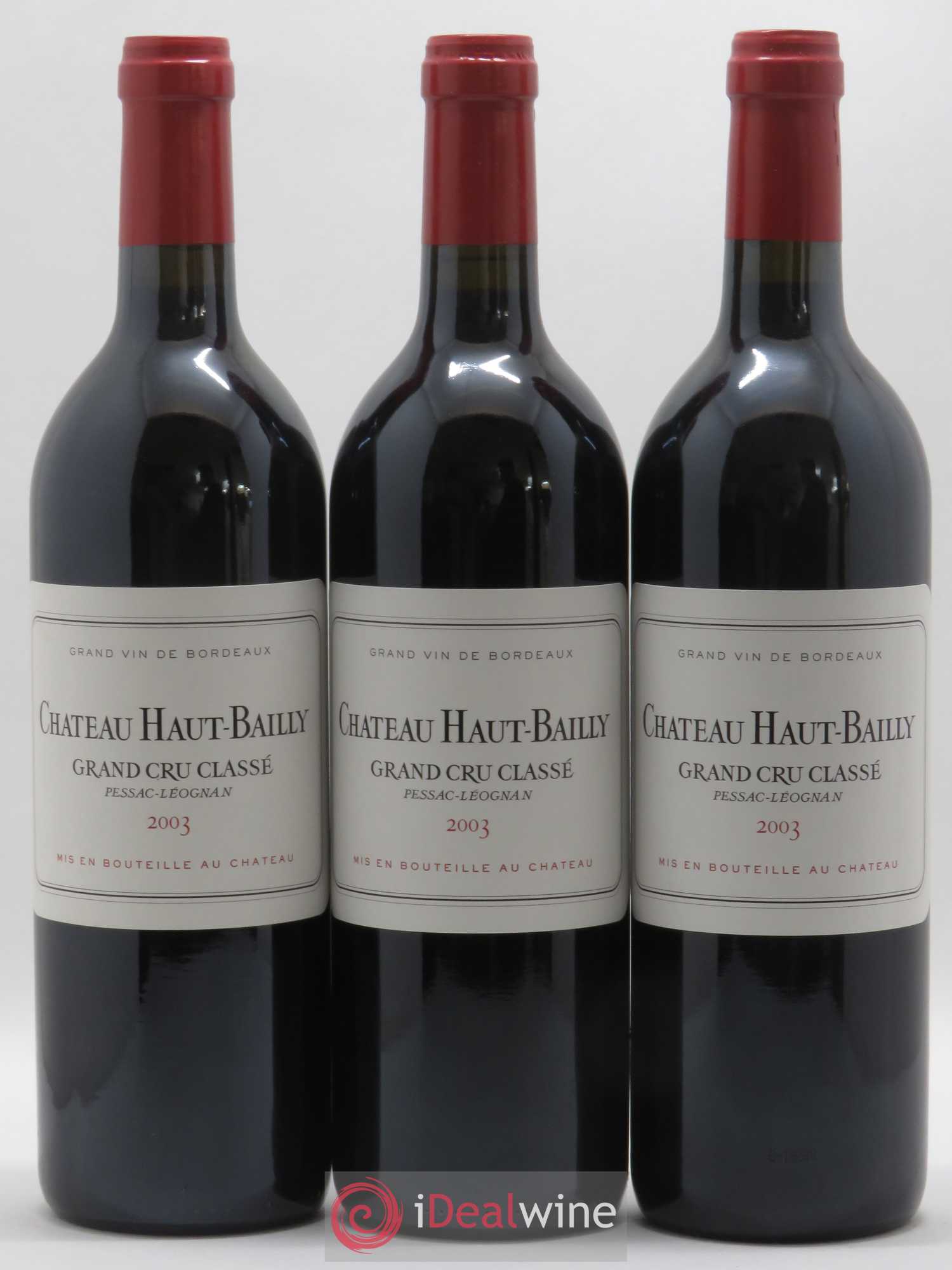 Château Haut-Bailly Cru Classé de Graves 2003 - Lot de 12 bouteilles - 4