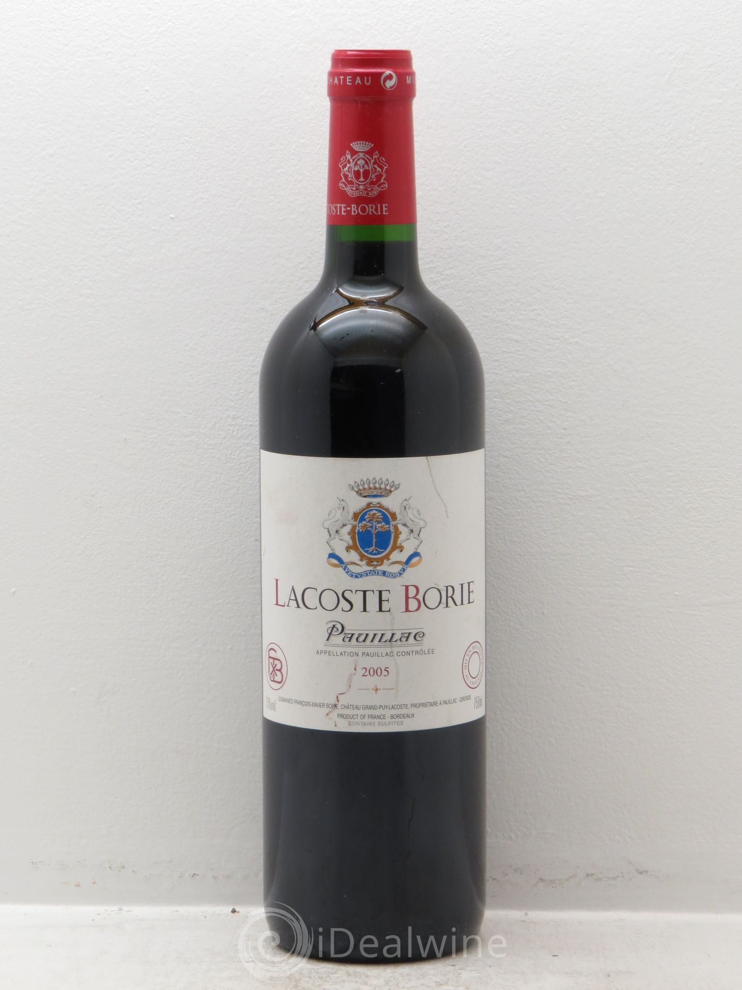 Lacoste Borie 2005 - Lot de 6 bouteilles - 0