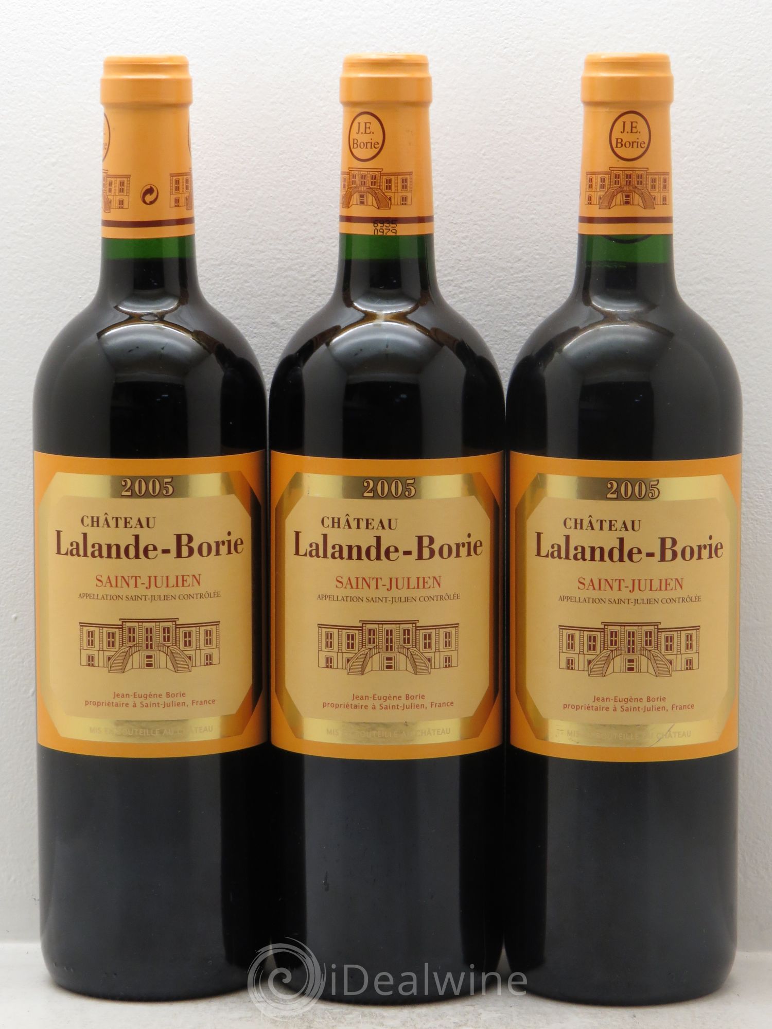 Château Lalande Borie 2005 - Lot de 3 bouteilles - 0
