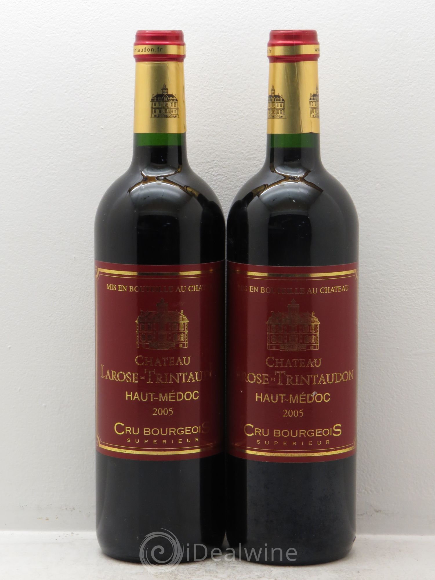 Château Larose Trintaudon Cru Bourgeois 2005 - Lot de 2 bouteilles - 0