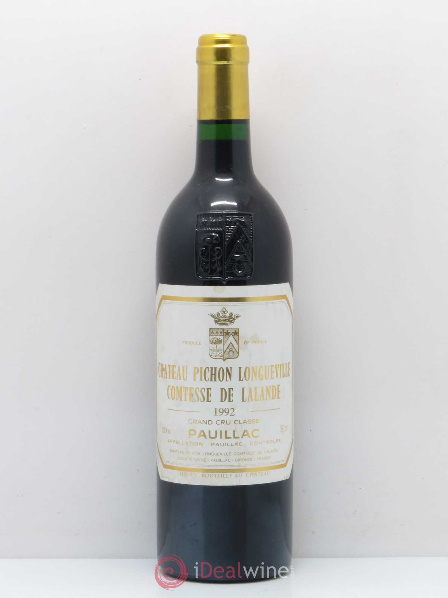 Château Pichon Longueville Comtesse de Lalande 2ème Grand Cru Classé 1992 - Lot de 1 bouteille - 0