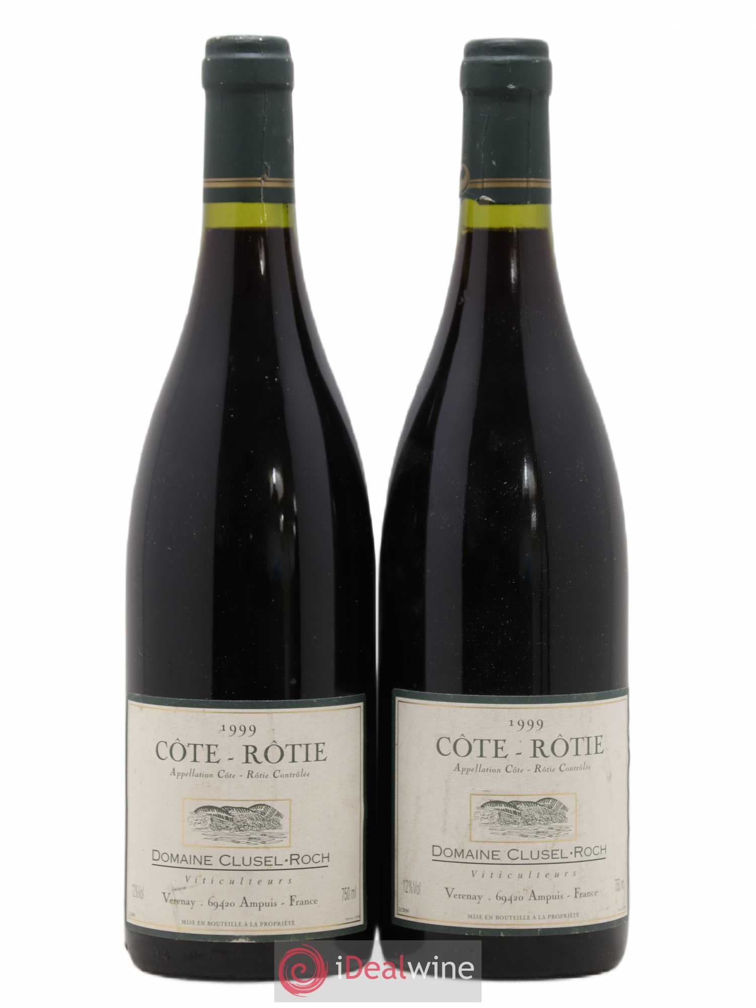 Côte-Rôtie Clusel-Roch 1999 - Posten von 2 Flaschen - 0
