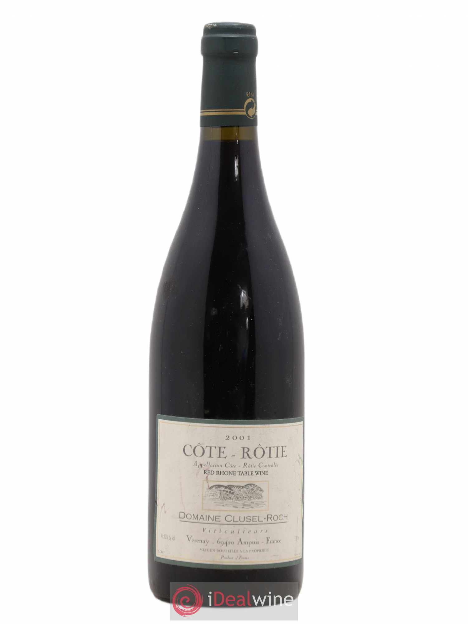 Côte-Rôtie Clusel-Roch 2001 - Lot of 1 bottle - 0