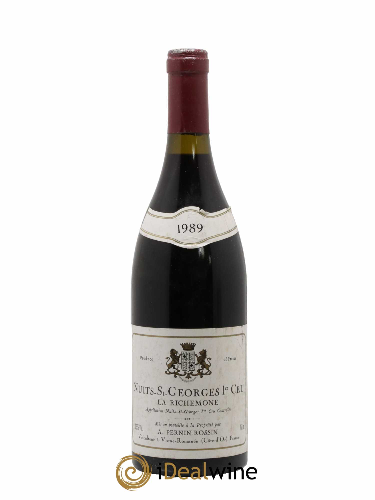 Nuits-Saint-Georges 1er Cru La Richemone Pernin-Rossin 1989 - Lot de 1 bouteille - 0