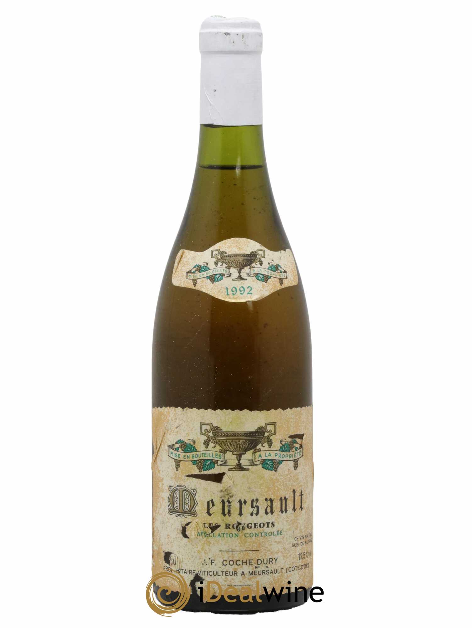 Meursault Les Rougeots Coche Dury (Domaine) 1992 - Lot de 1 bouteille - 0