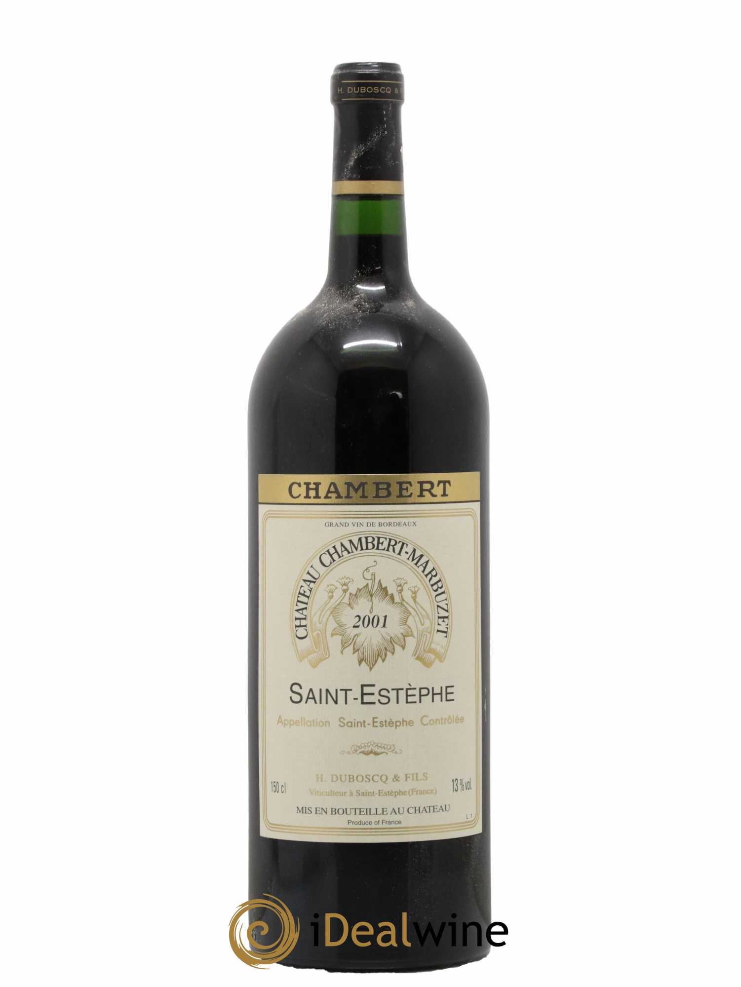 Château Chambert-Marbuzet Cru Bourgeois 2001 - Lot de 1 magnum - 0