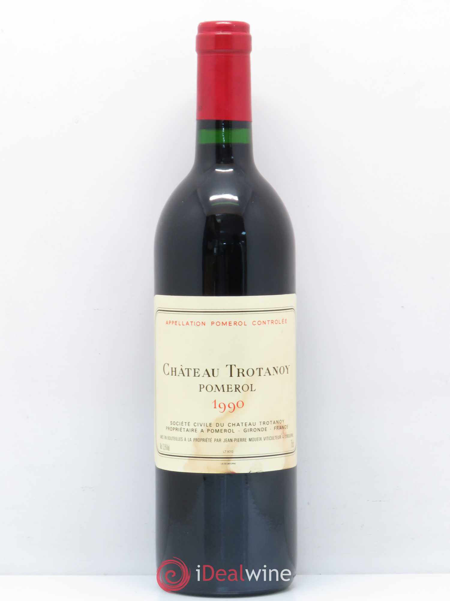 Château Trotanoy 1990 - Lot de 1 bouteille - 0