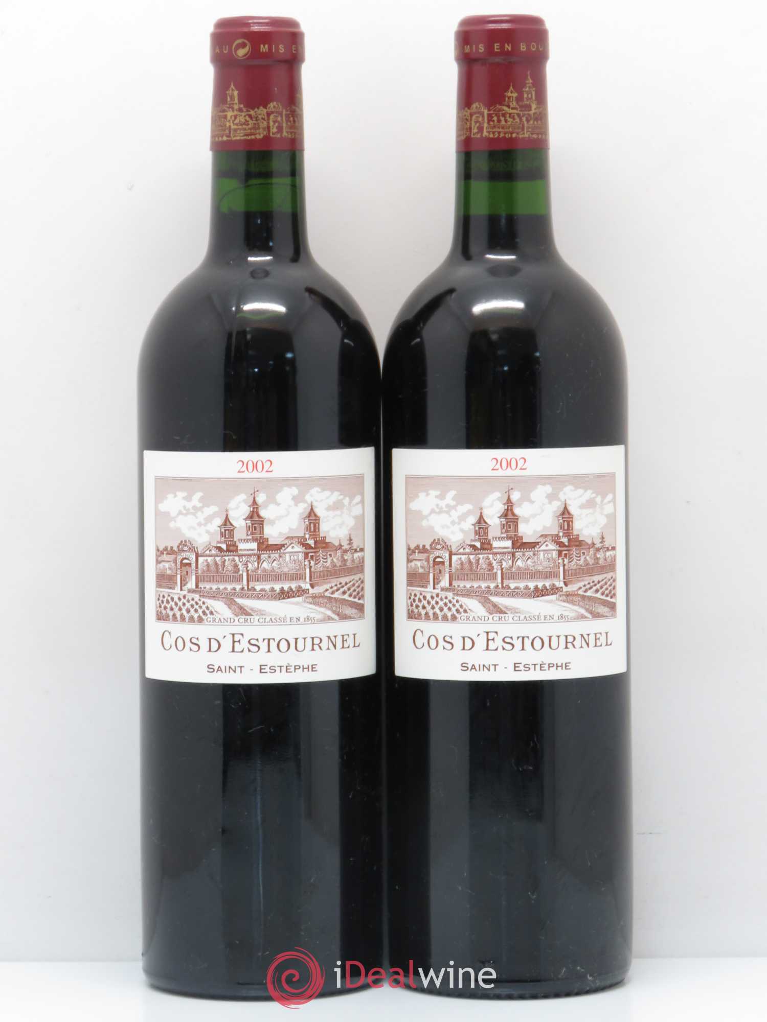 Cos d'Estournel 2ème Grand Cru Classé 2002 - Lot de 2 bouteilles - 0