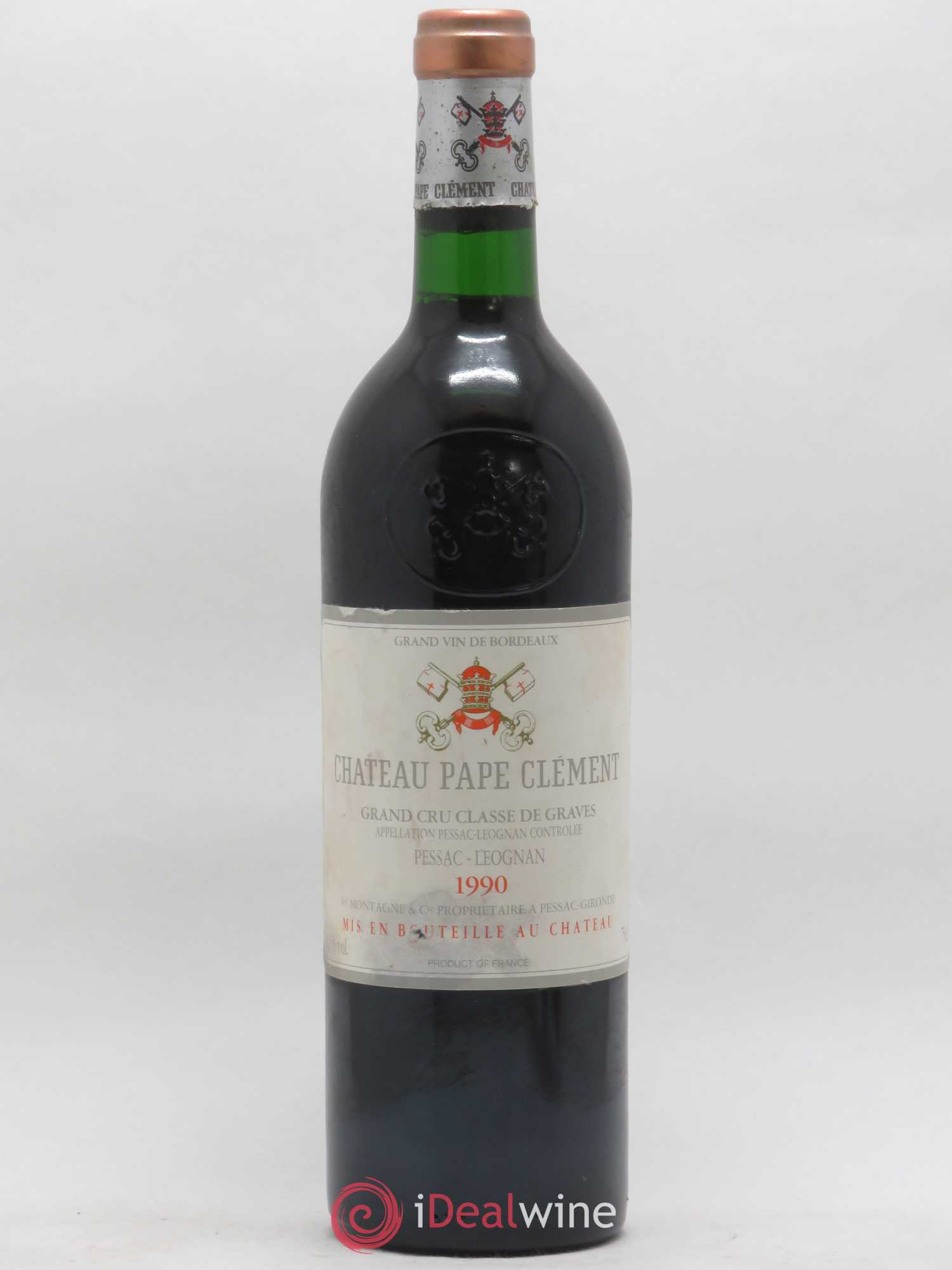 Château Pape Clément Cru Classé de Graves 1990 - Lot de 1 bouteille - 0