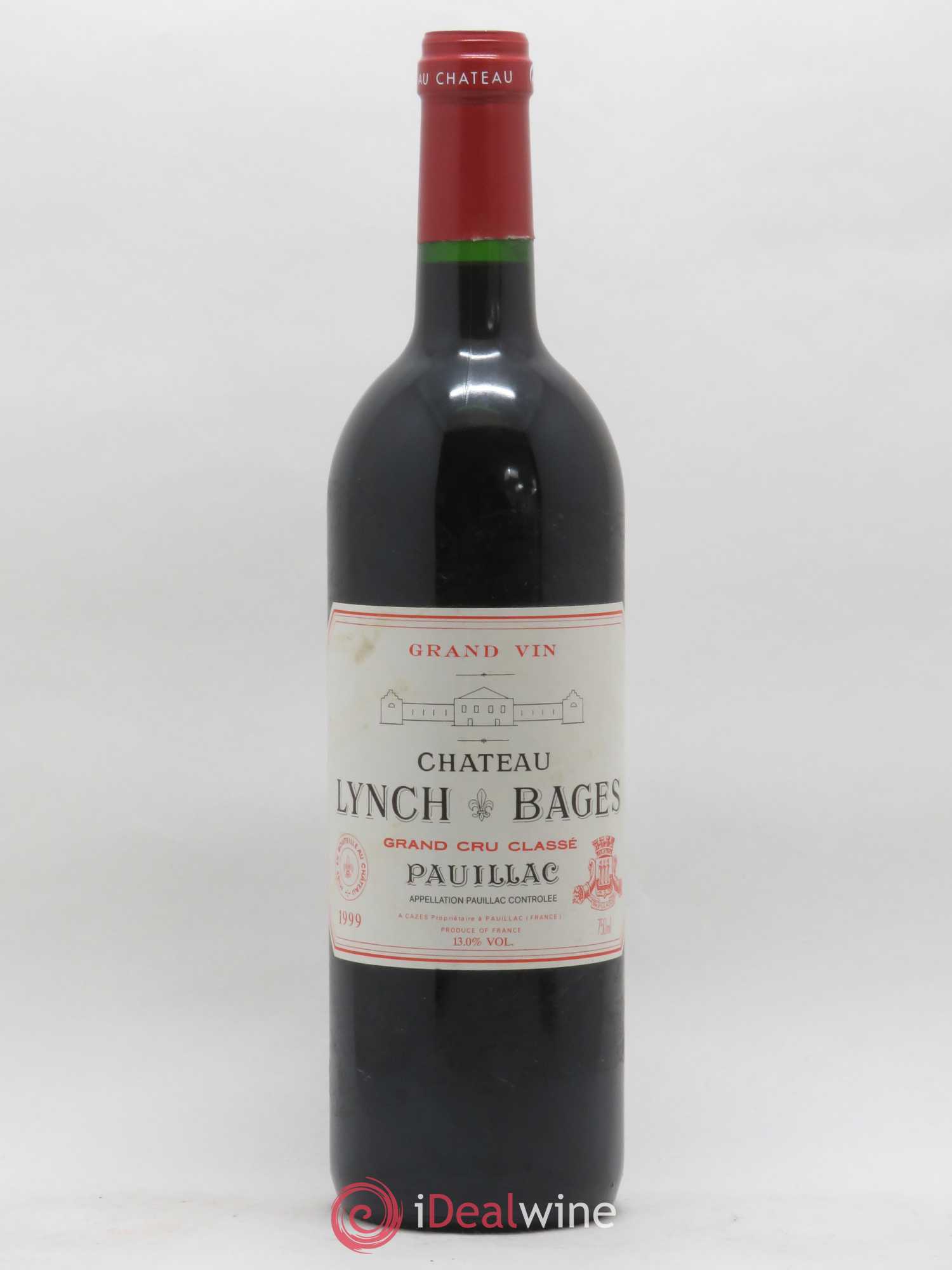 Château Lynch Bages 5ème Grand Cru Classé 1999 - Lot de 1 bouteille - 0