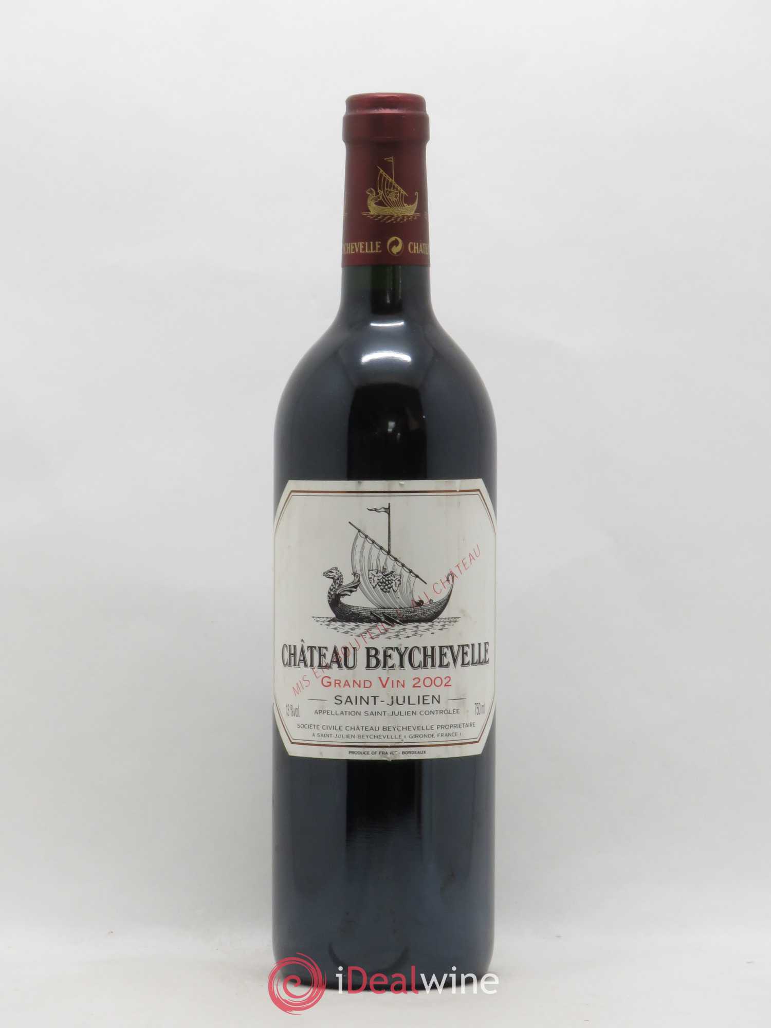 Château Beychevelle 4ème Grand Cru Classé 2002 - Lot de 1 bouteille - 0