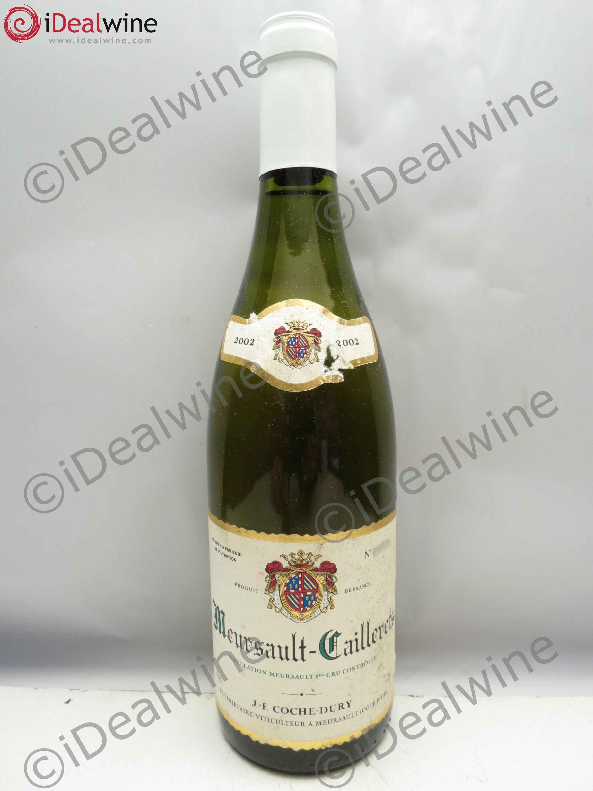 Meursault 1er Cru Caillerets Coche Dury (Domaine) 2002 - Lot de 1 bouteille - 0