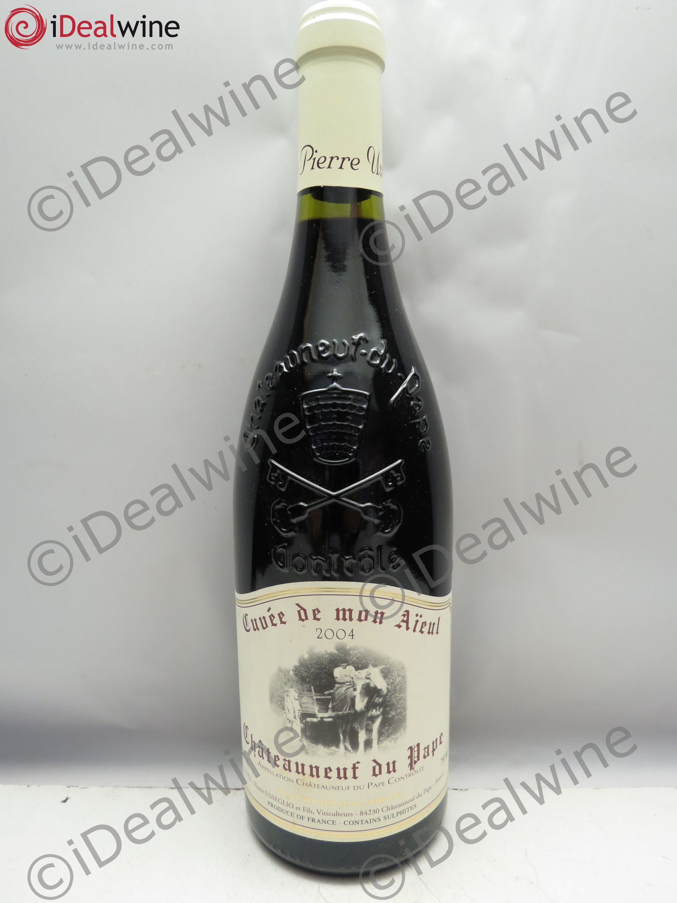 Châteauneuf-du-Pape Cuvée de mon Aïeul Pierre Usseglio & Fils 2004 - Lot de 1 bouteille - 0