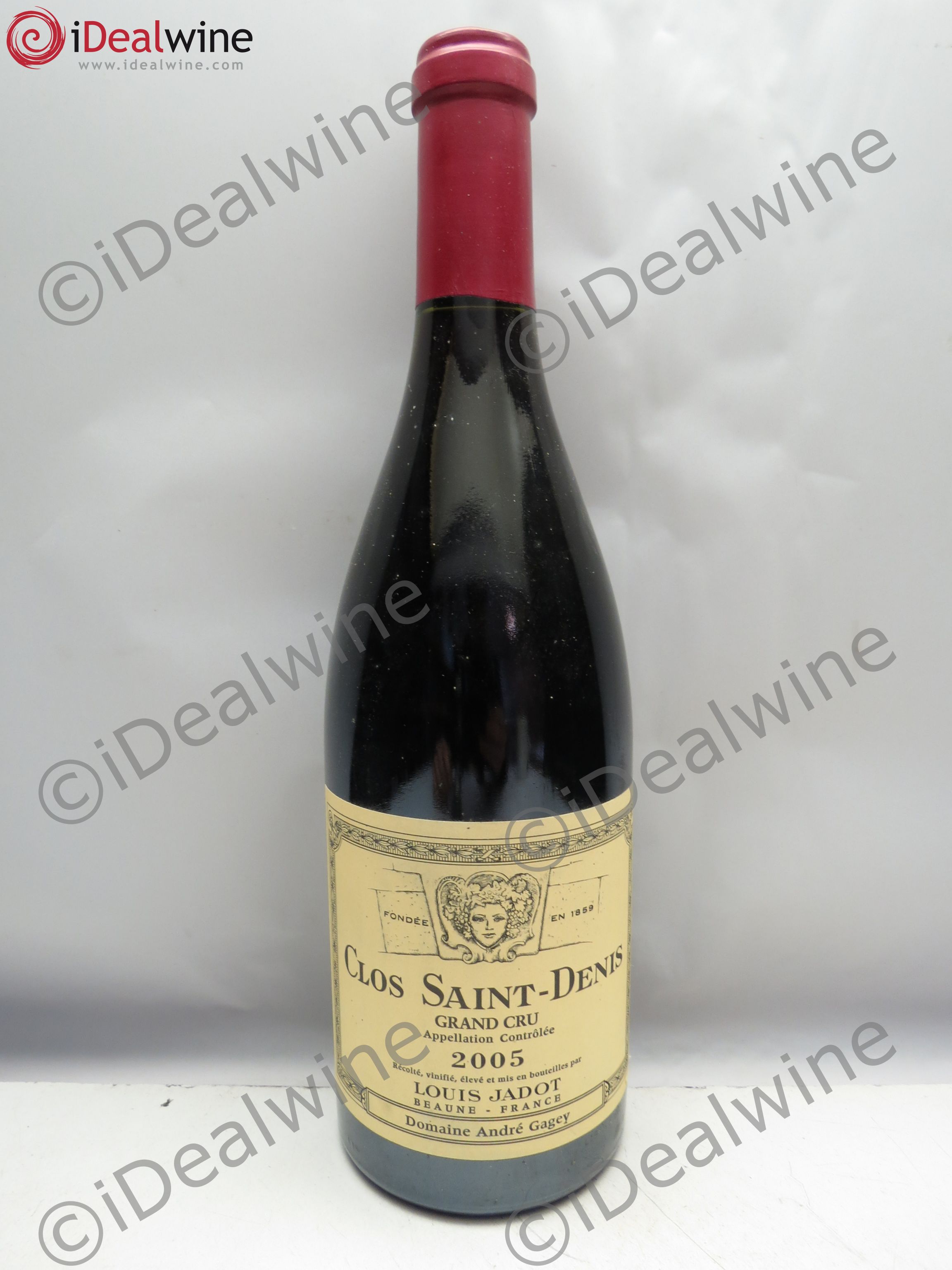 Clos Saint-Denis Grand Cru Maison Louis Jadot 2005 - Lot de 1 bouteille - 0