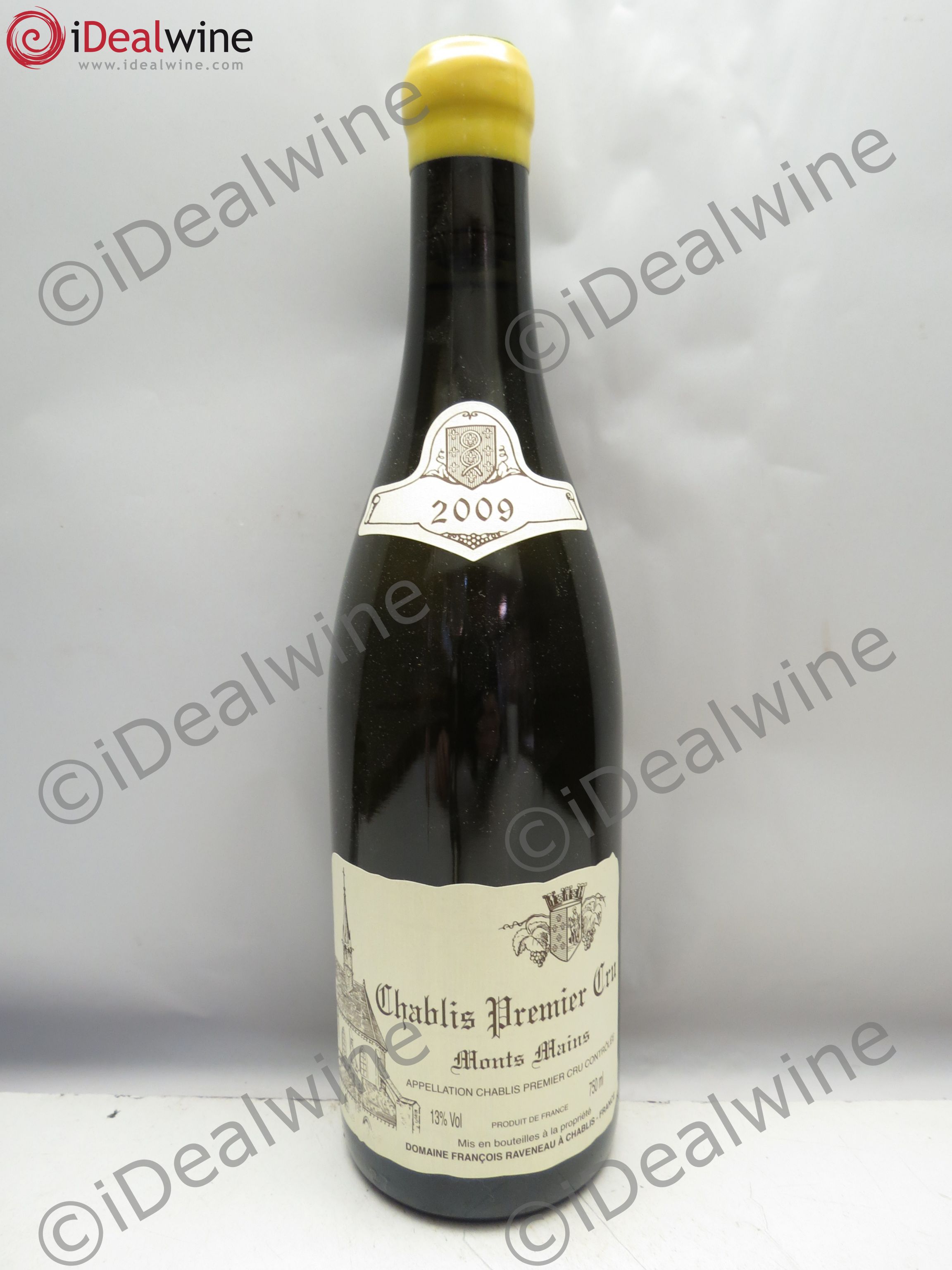 Chablis 1er Cru Monts Mains Raveneau (Domaine) 2009 - Lot de 1 bouteille - 0
