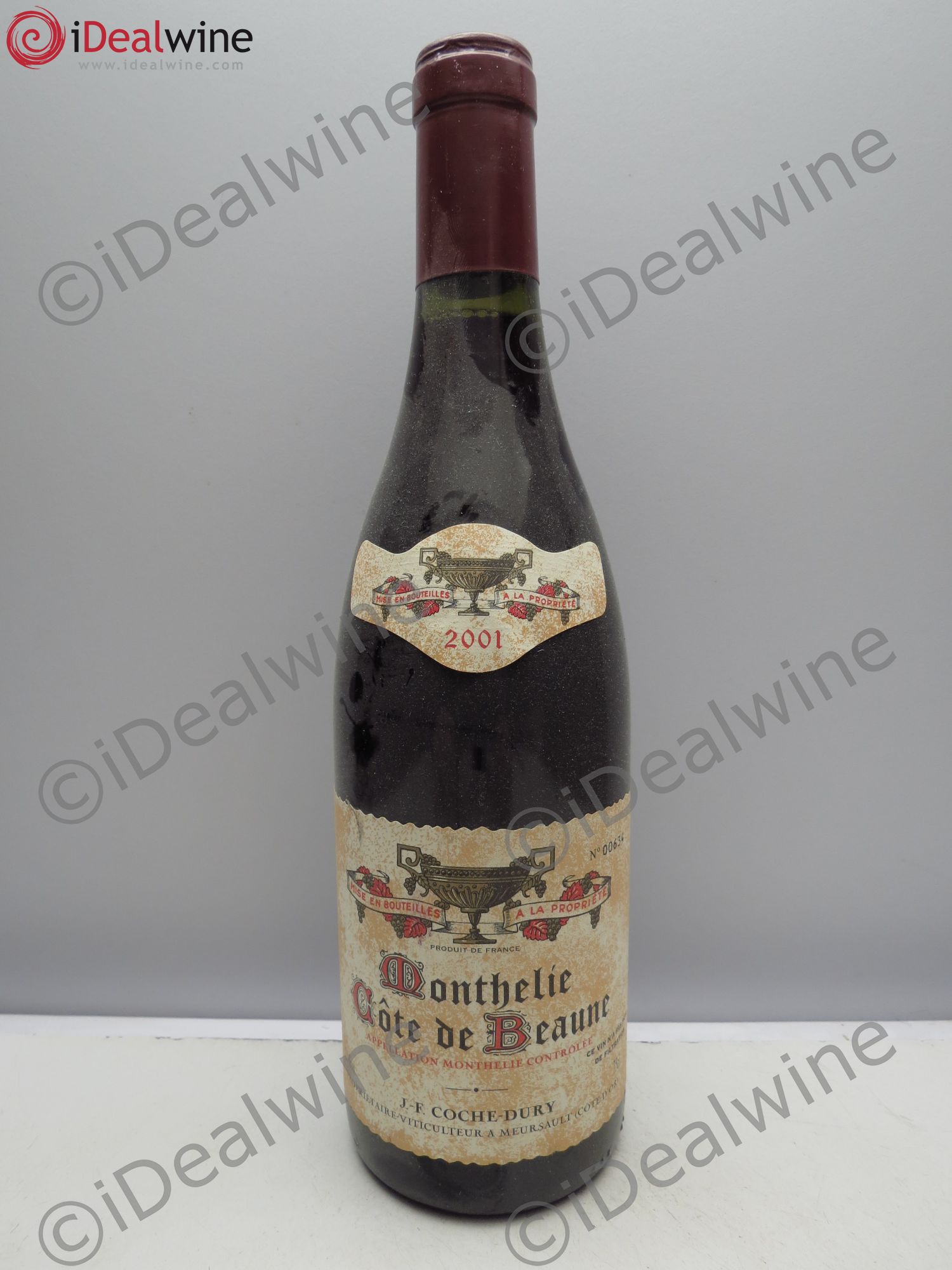 Monthélie Coche Dury (Domaine) 2001 - Lot de 1 bouteille - 0