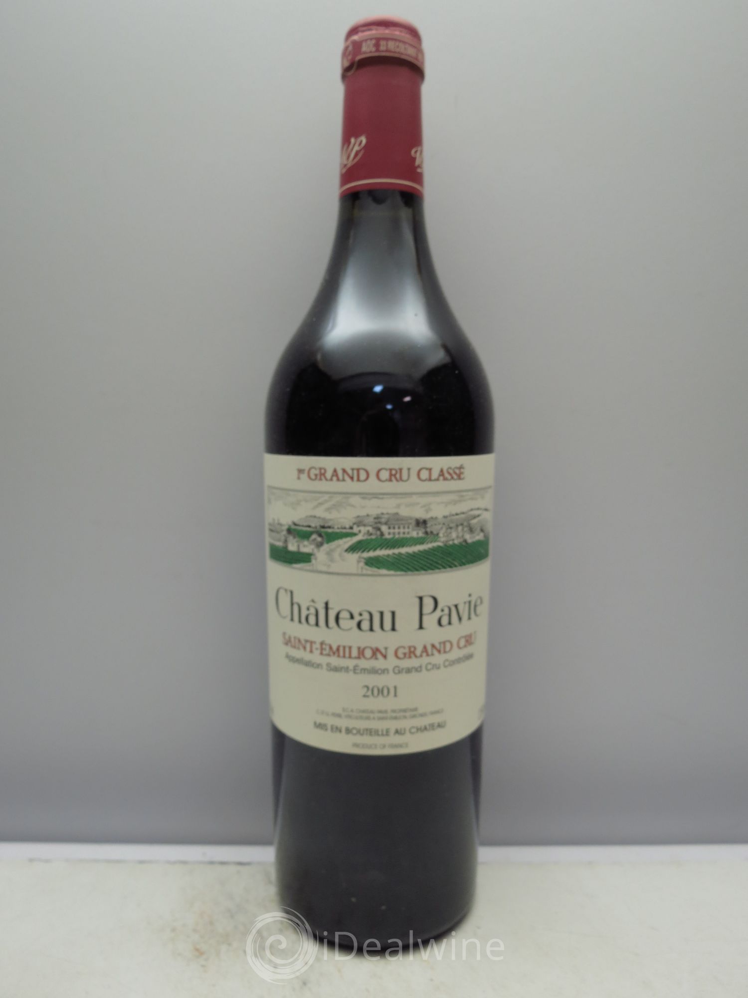 Château Pavie 1er Grand Cru Classé A 2001 - Lot de 1 bouteille - 0