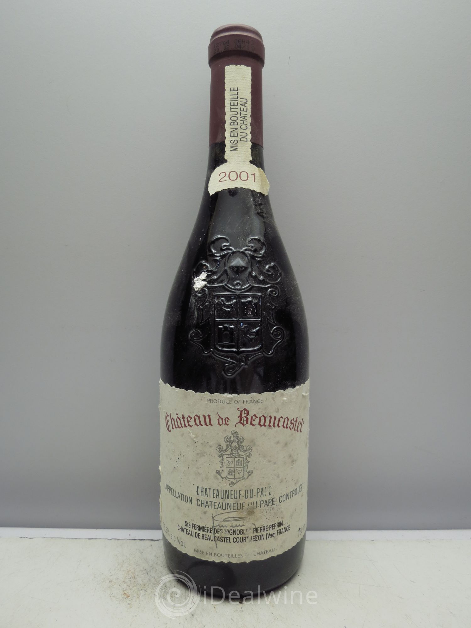 Châteauneuf-du-Pape Château de Beaucastel Famille Perrin 2001 - Lot de 1 bouteille - 0
