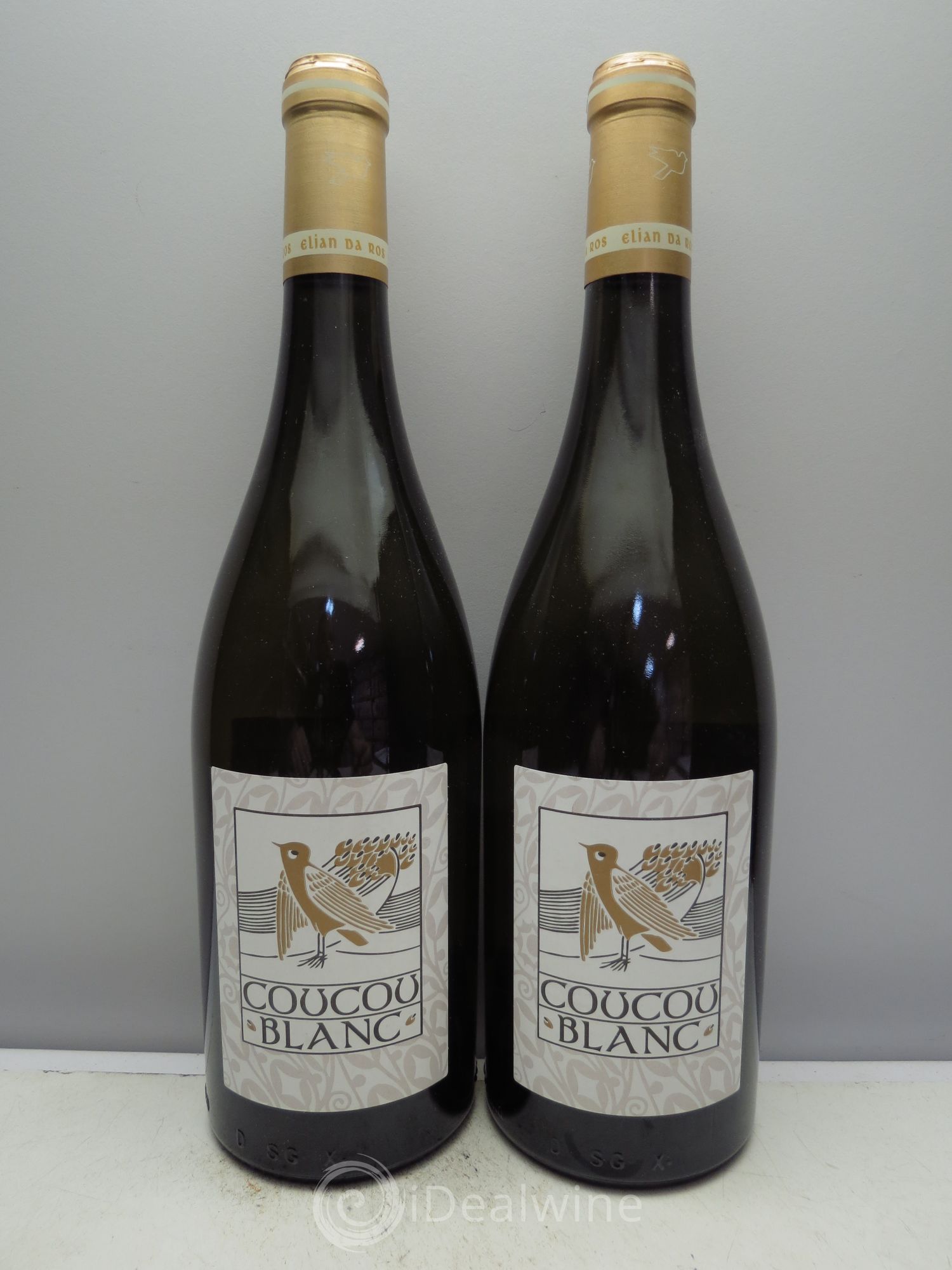 Sud-Ouest Côtes du Marmandais Coucou Blanc Elian Da Ros 2010 - Posten von 2 Flaschen - 0