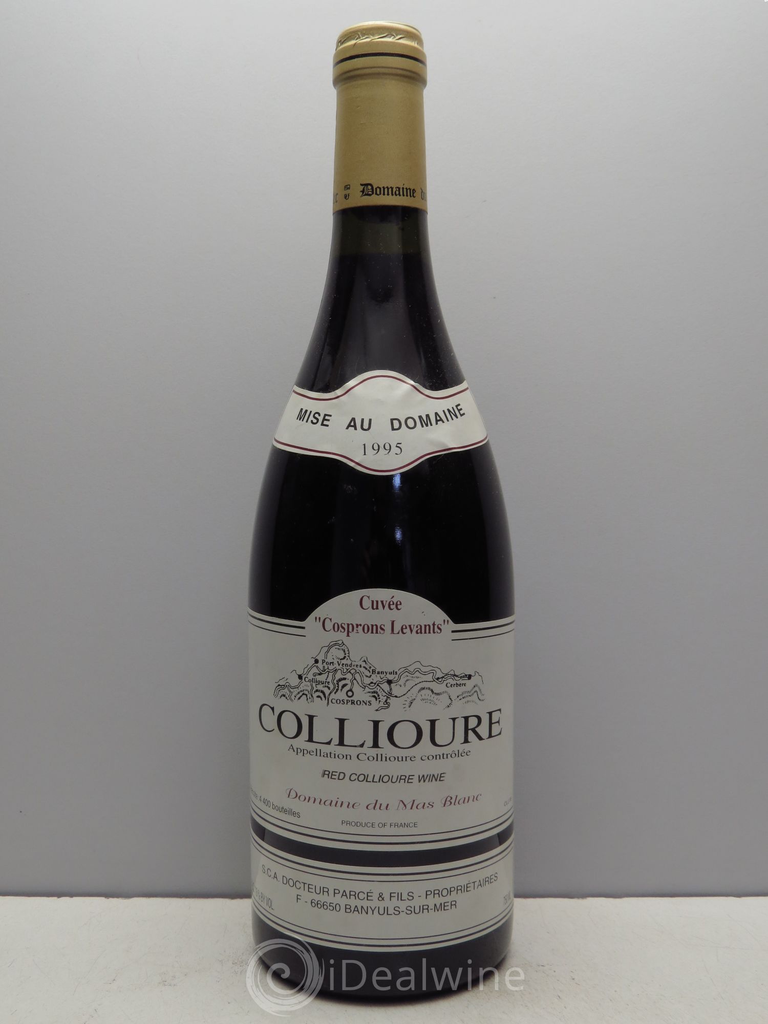 Collioure Cosprons Levant 1995 - Lot de 1 bouteille - 0