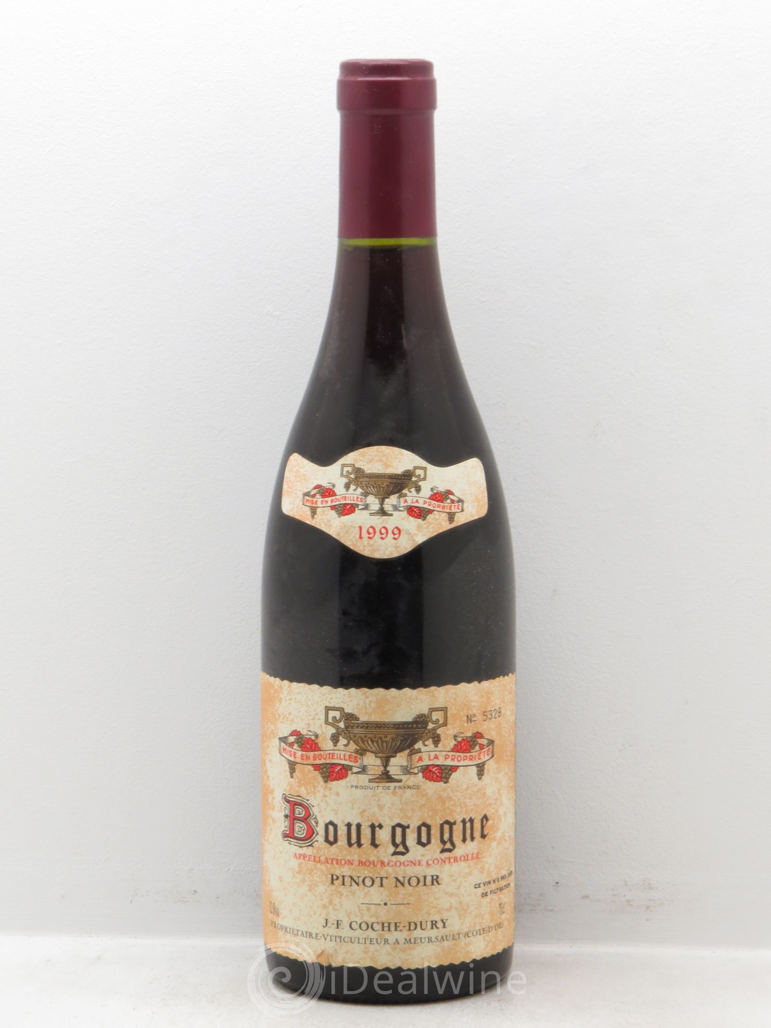 Bourgogne Coche Dury (Domaine) Pinot Noir 1999 - Lot de 1 bouteille - 0