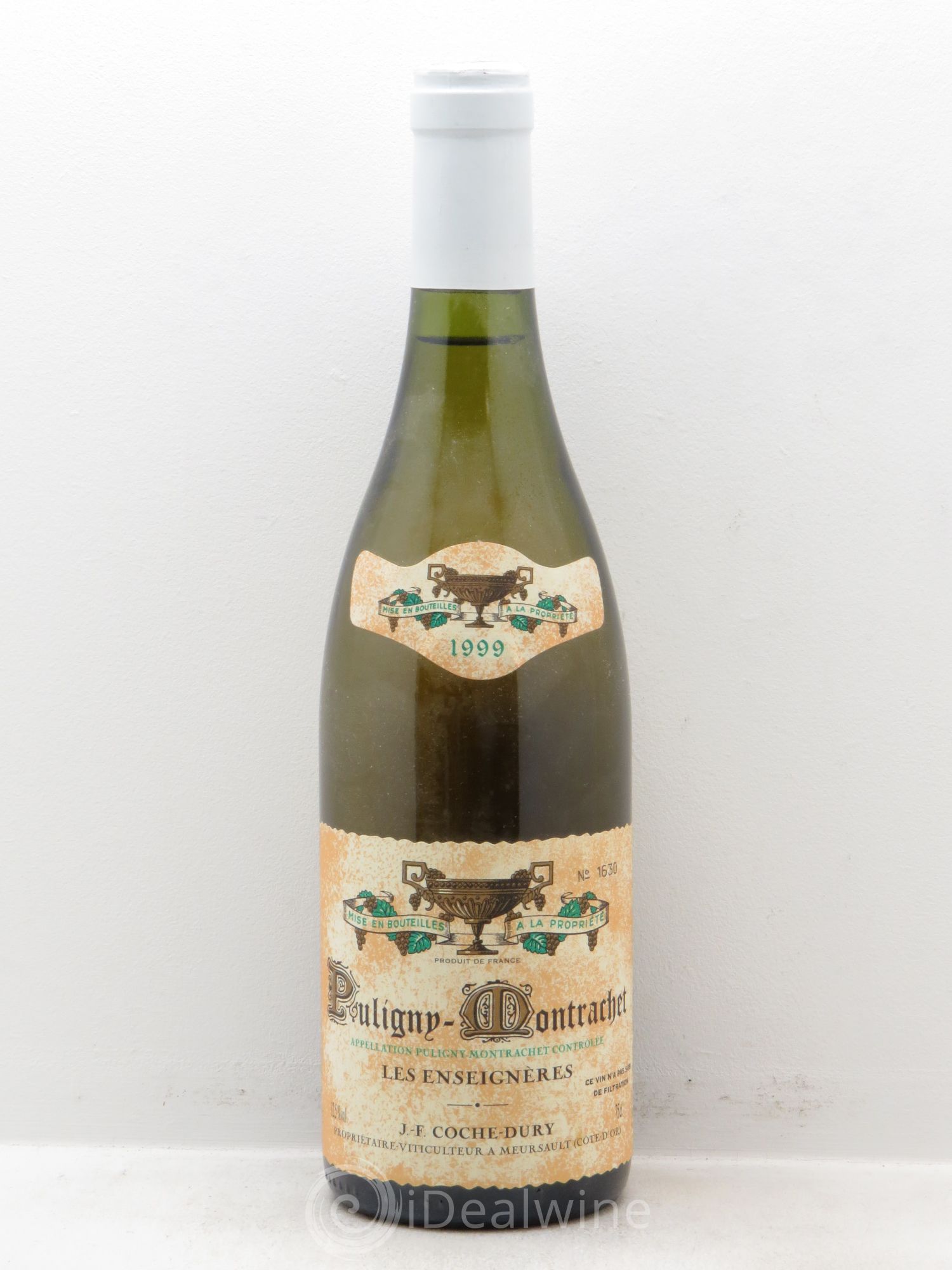 Puligny-Montrachet Les Enseignères Coche Dury (Domaine) 1999 - Lot de 1 bouteille - 0