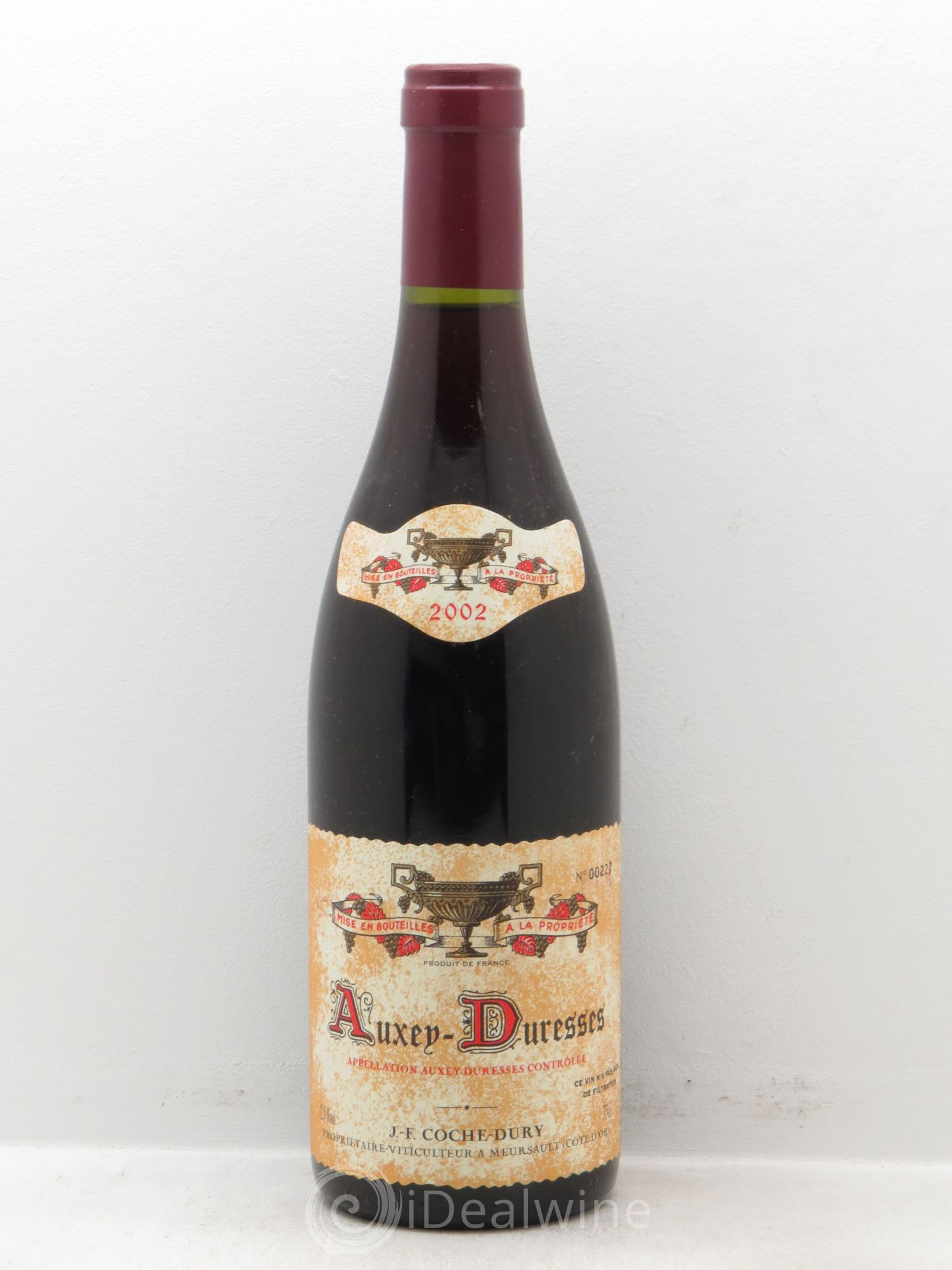 Auxey-Duresses Coche Dury (Domaine) 2002 - Lot de 1 bouteille - 0