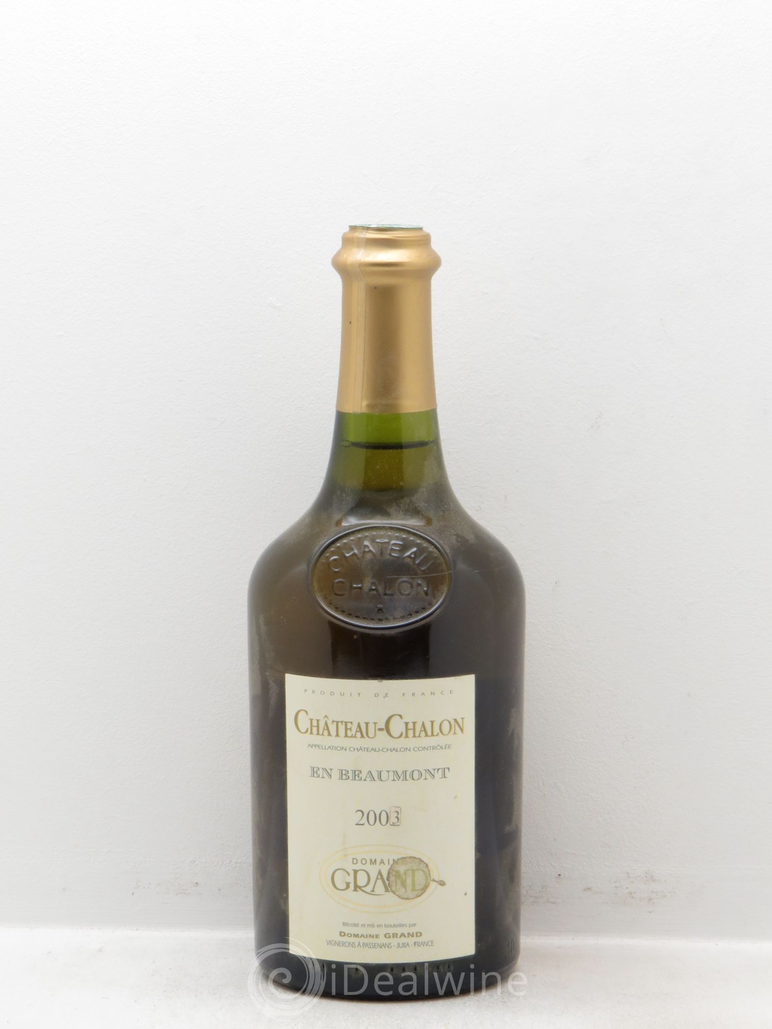 Château-Chalon en Beaumont - Domaine Grand 2003 - Posten von 1 Flasche - 0