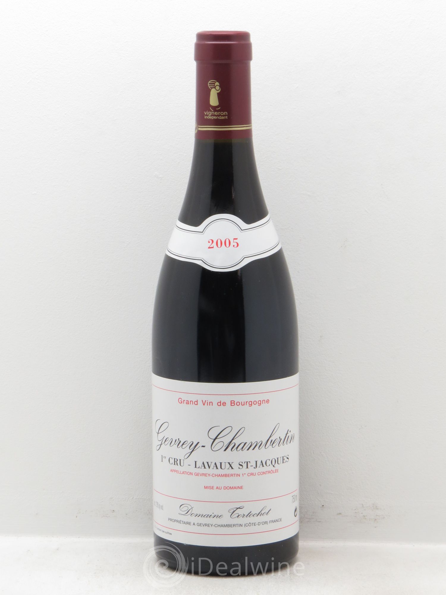 Gevrey-Chambertin 1er Cru Domaine Tortochot 2005 - Posten von 1 Flasche - 0