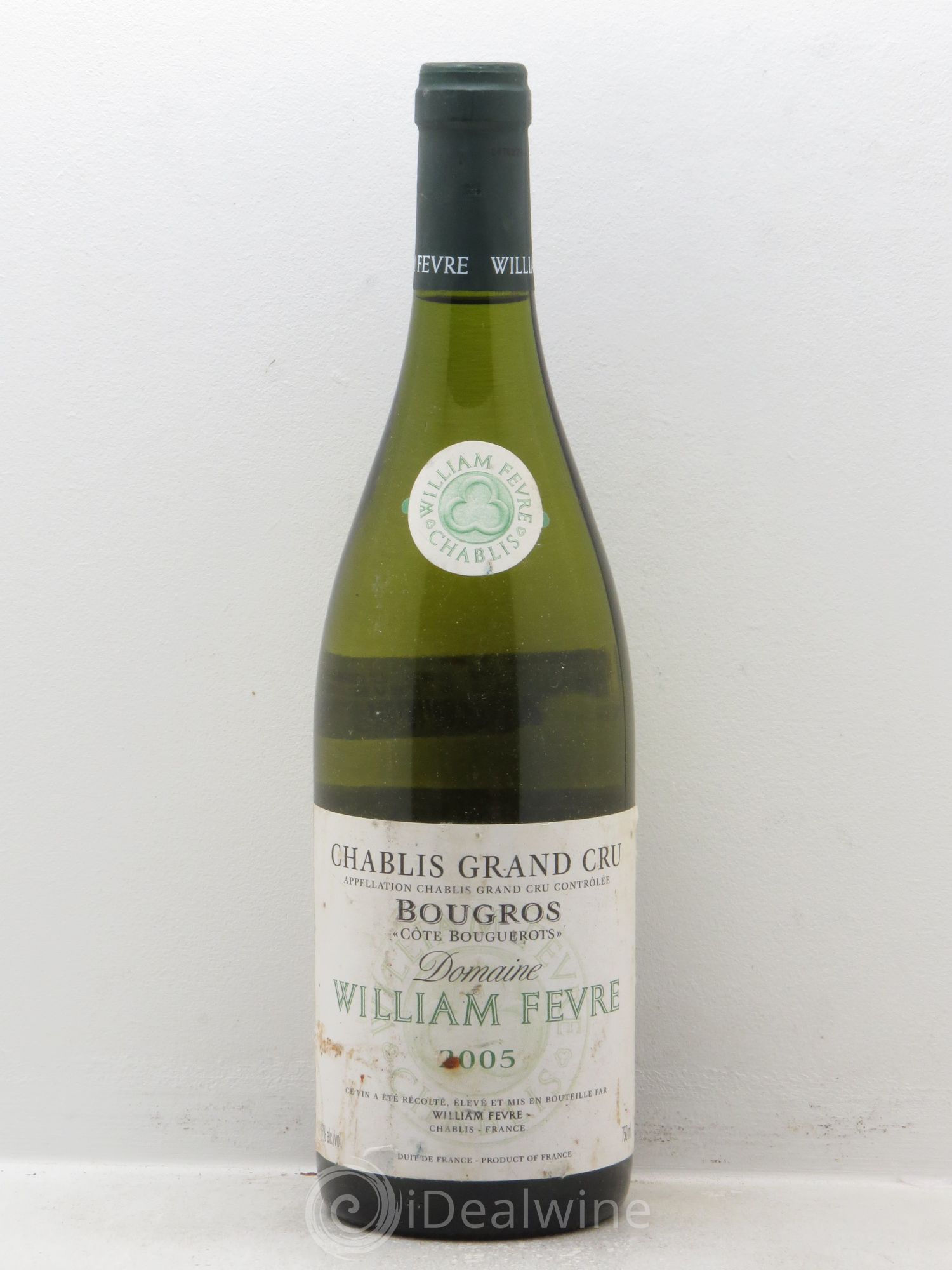 Chablis Grand Cru Bougros William Fèvre 2005 - Lot de 1 bouteille - 0