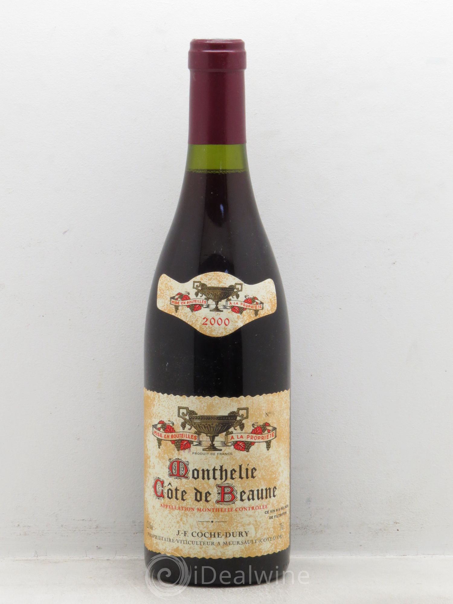 Monthélie Coche Dury (Domaine) 2000 - Lot de 1 bouteille - 0