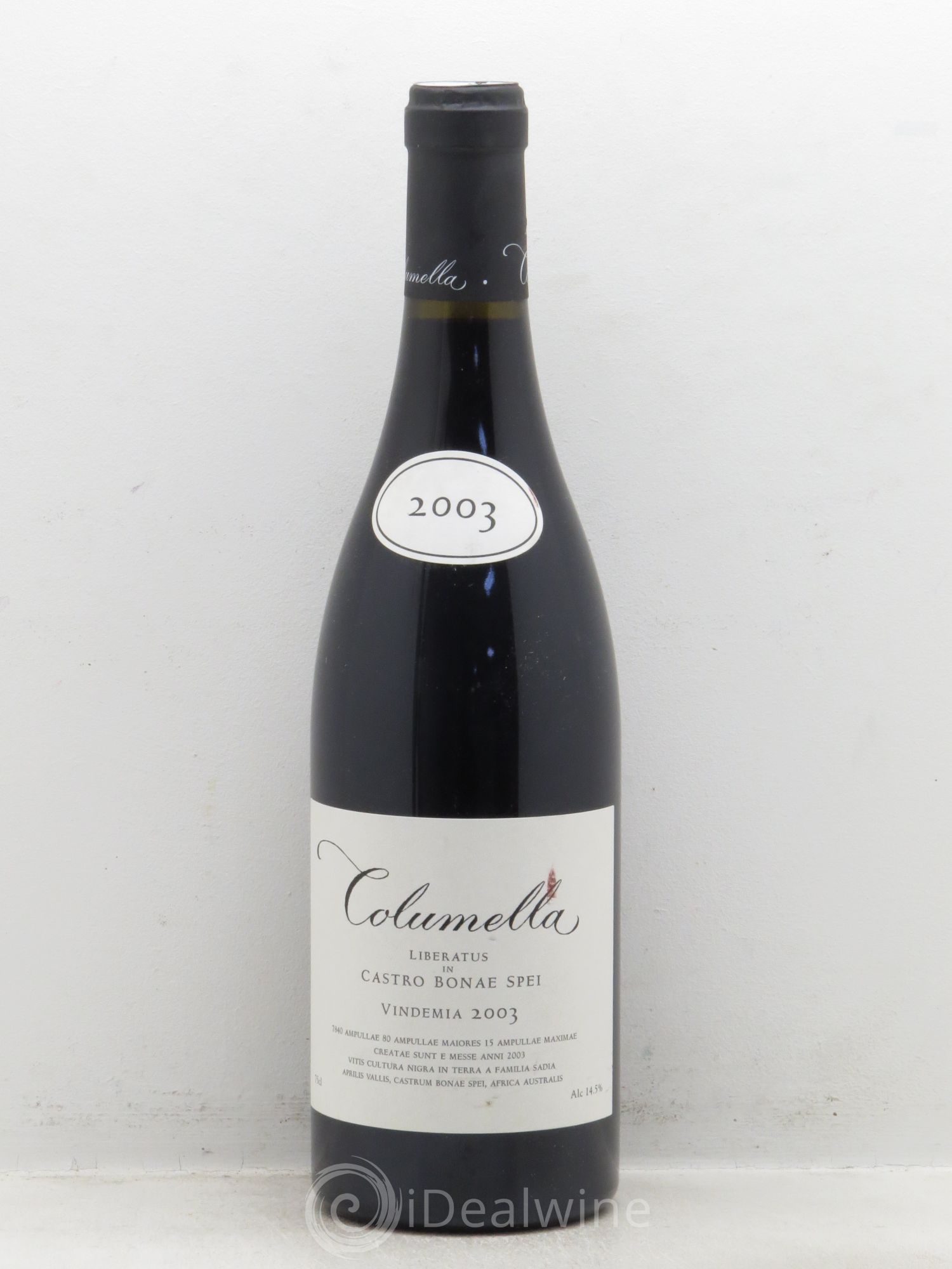 Vins Etrangers Afrique du Sud Columella Liberatus The Sady Family 2003 - Lotto di 1 bottiglia - 0