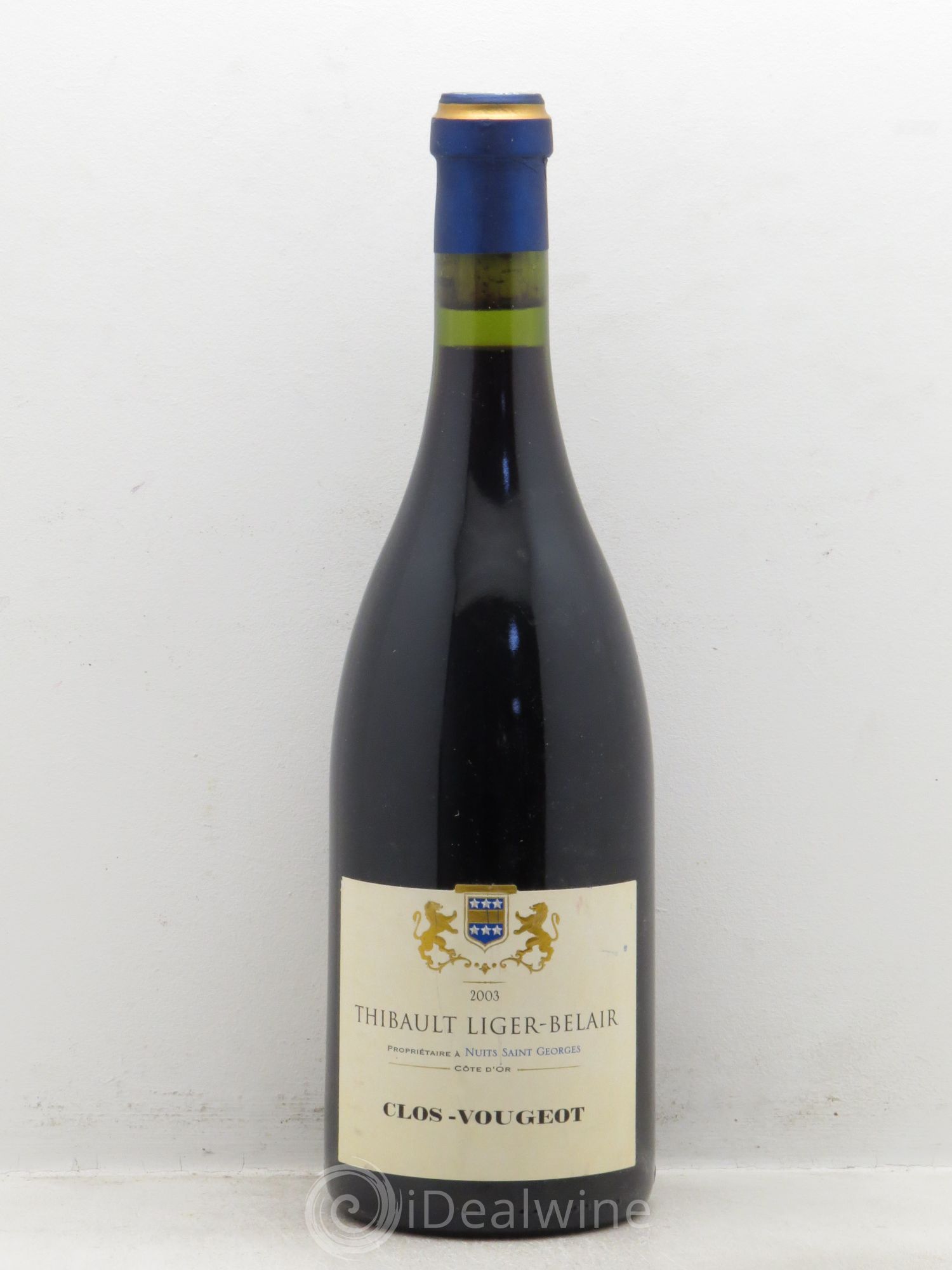 Clos de Vougeot Grand Cru T.Liger-Belair 2003 - Lot de 1 bouteille - 0