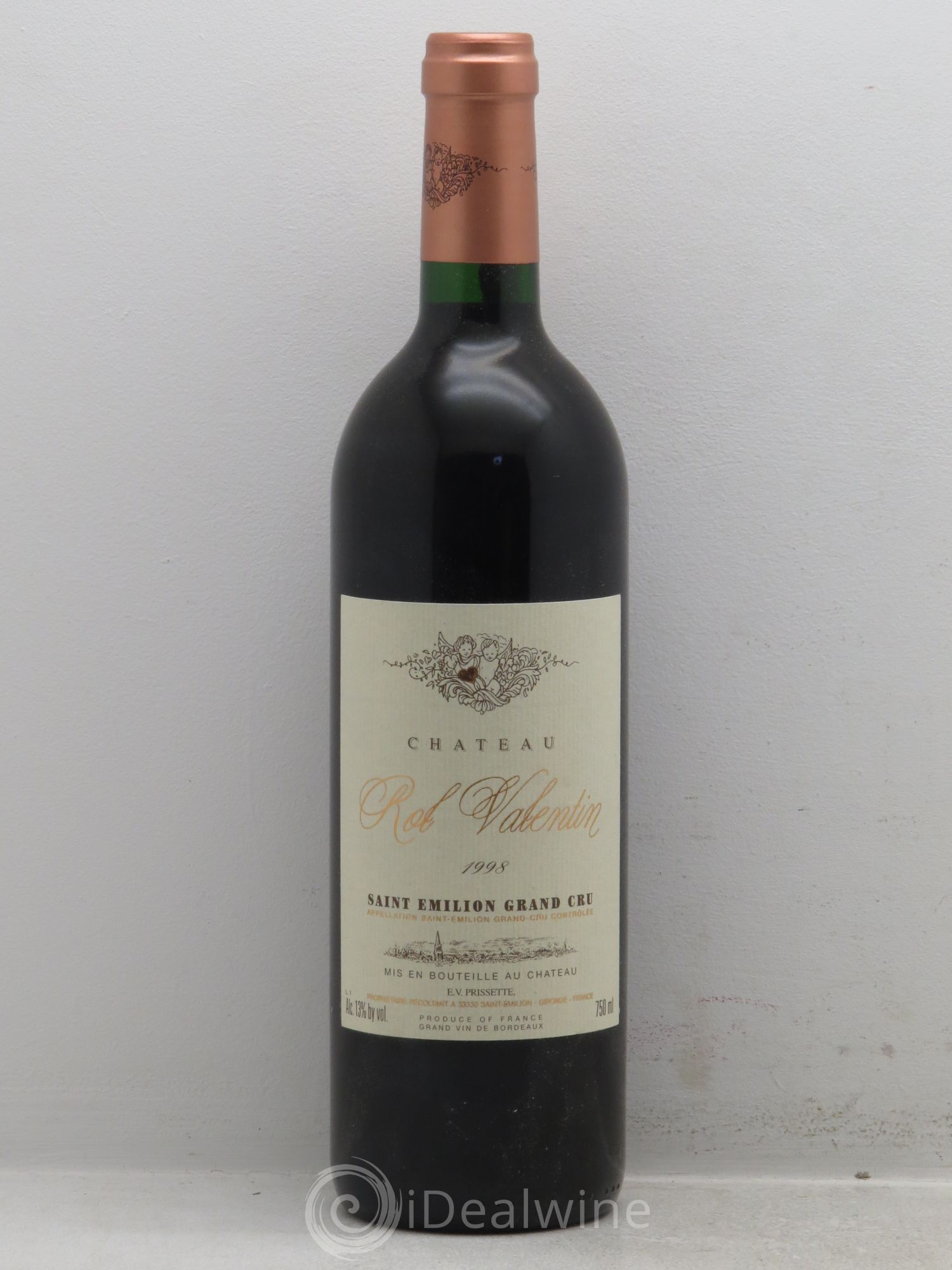 Château Rol Valentin Grand Cru Classé 1998 - Lot de 1 bouteille - 0