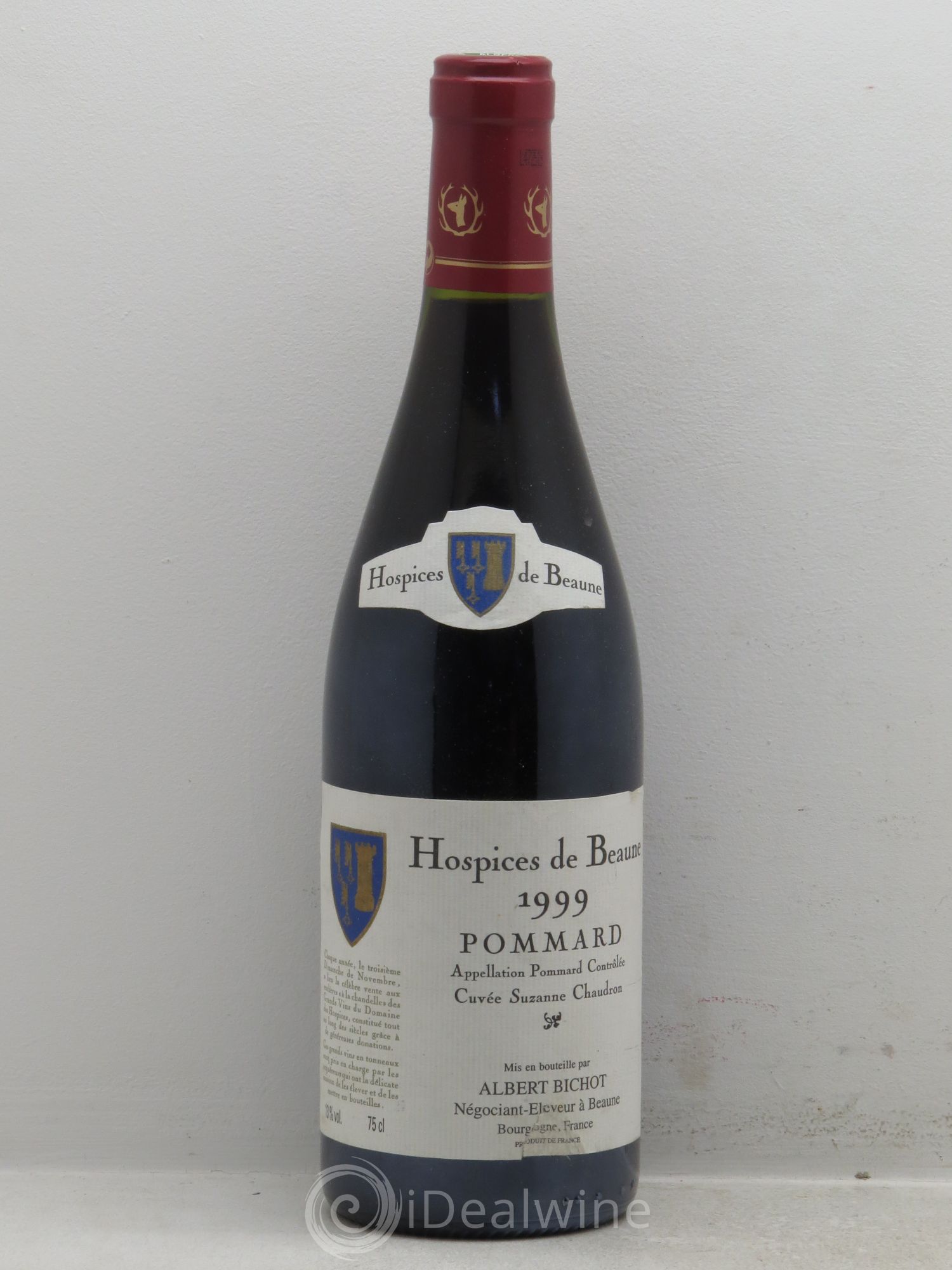 Pommard Hospices Cuvée Chaudron Bichot 1999 - Posten von 1 Flasche - 0