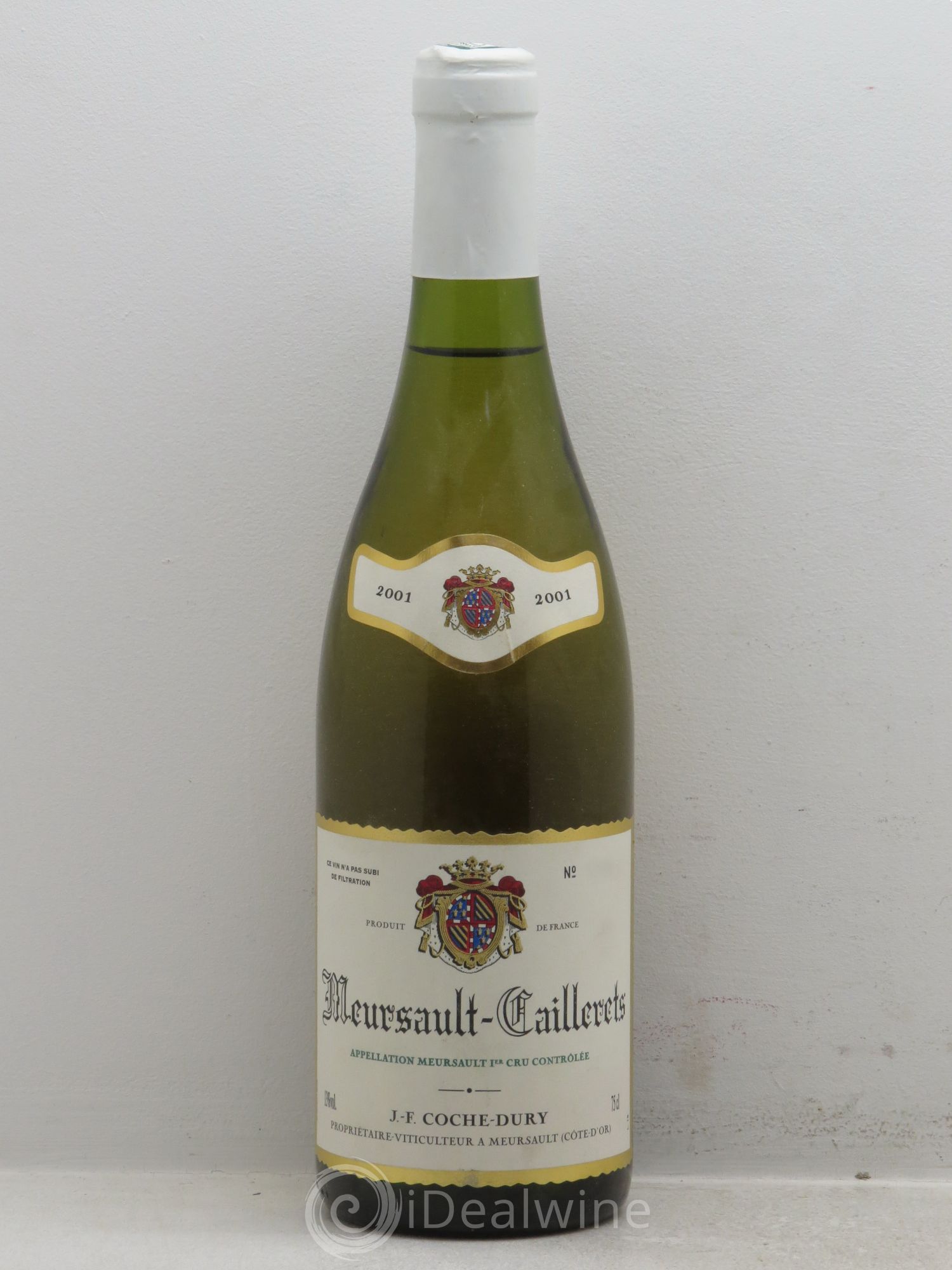 Meursault 1er Cru Caillerets Coche Dury (Domaine) 2001 - Lot de 1 bouteille - 0