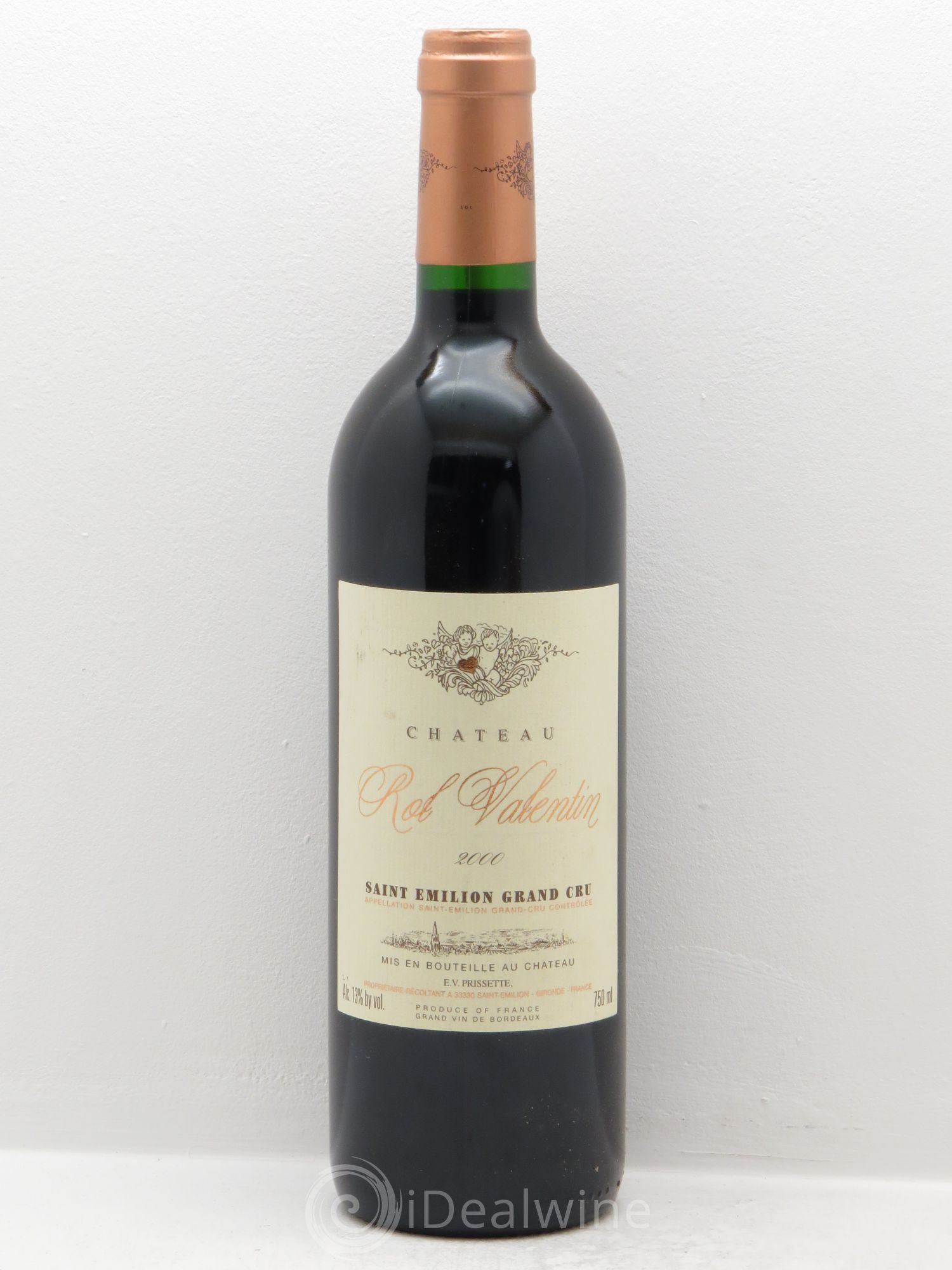 Château Rol Valentin Grand Cru Classé 2000 - Posten von 1 Flasche - 0