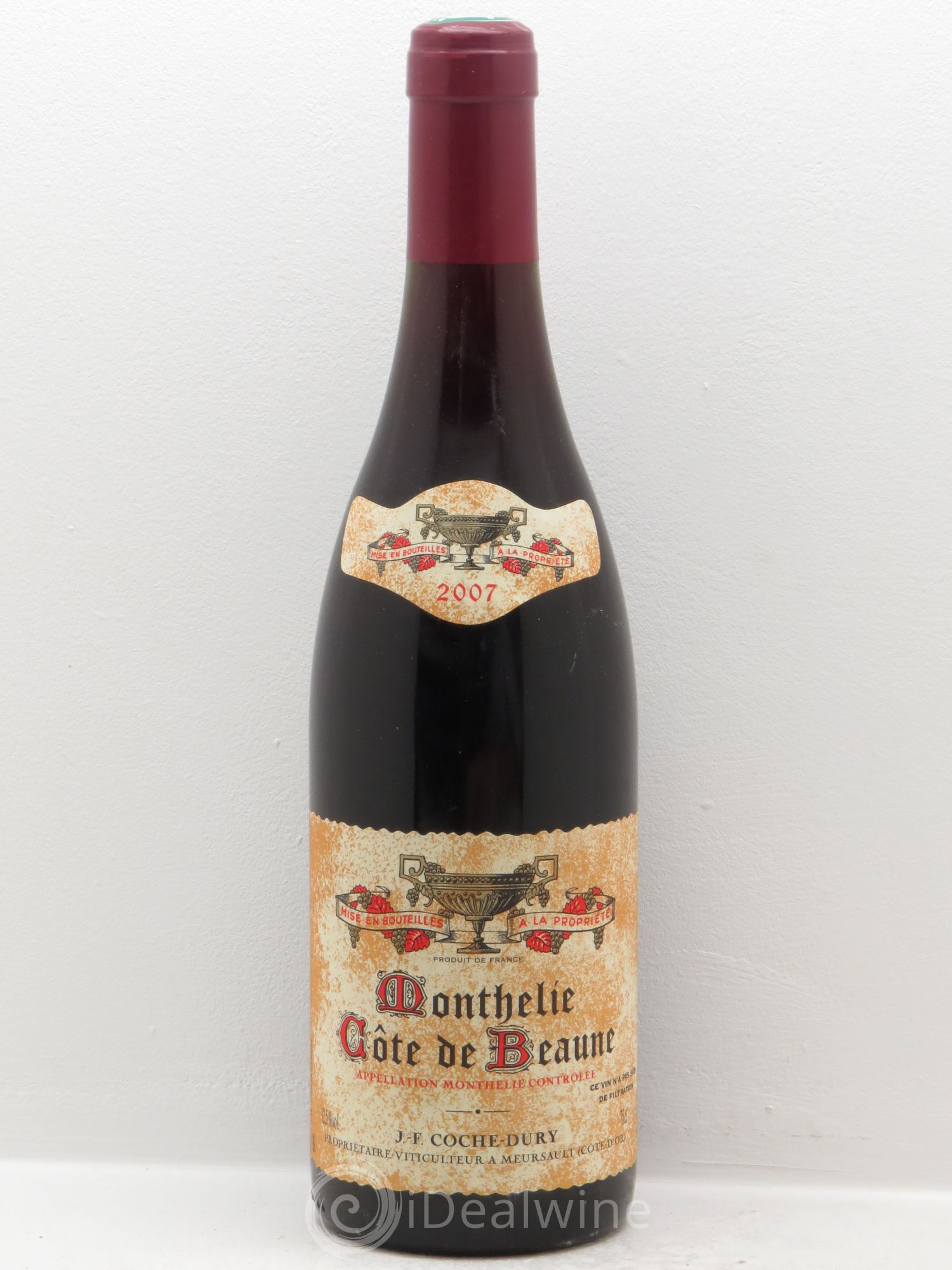 Monthélie Coche Dury (Domaine) 2007 - Lot de 1 bouteille - 0