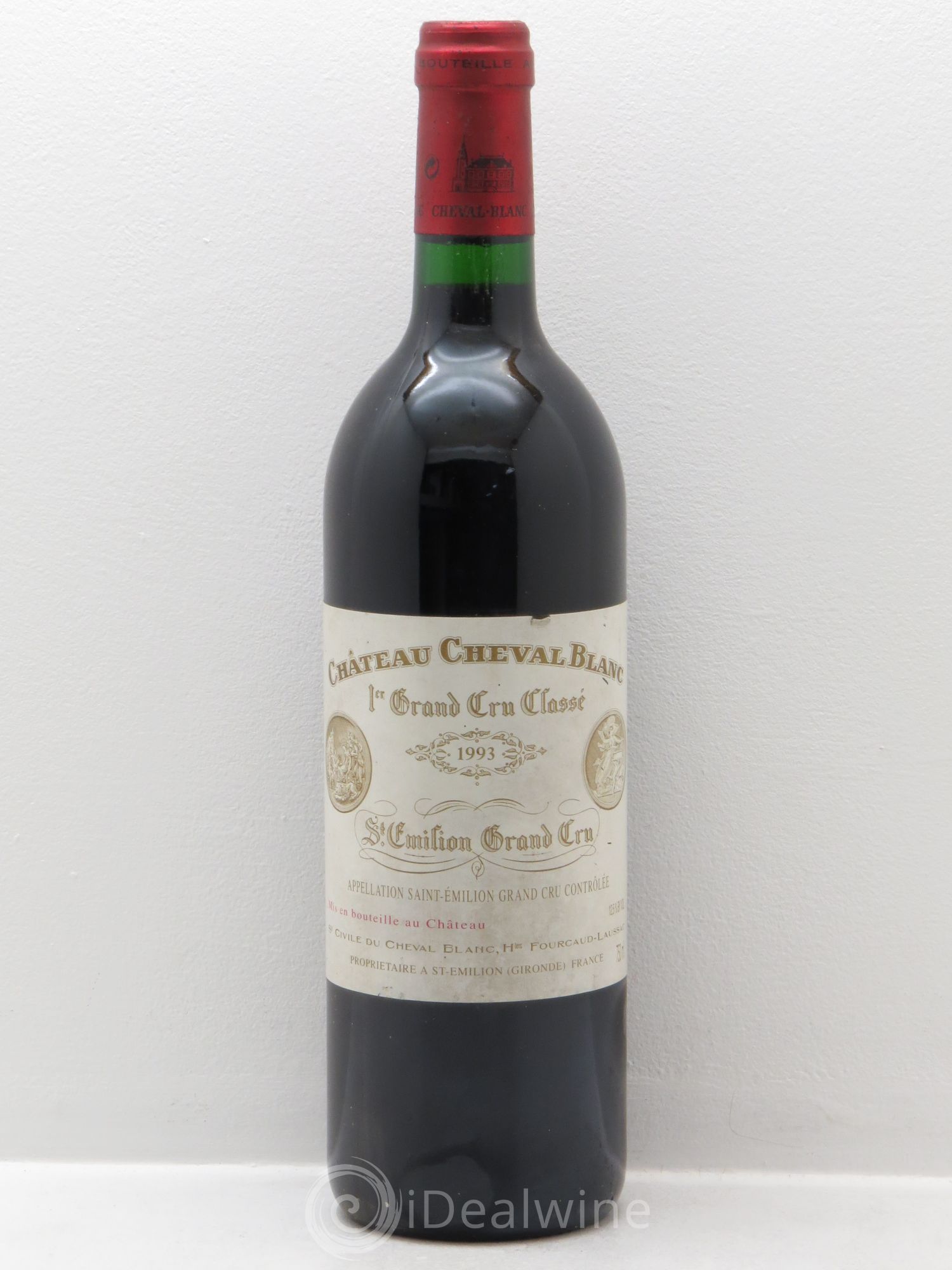 Château Cheval Blanc 1er Grand Cru Classé A 1993 - Lot de 1 bouteille - 0