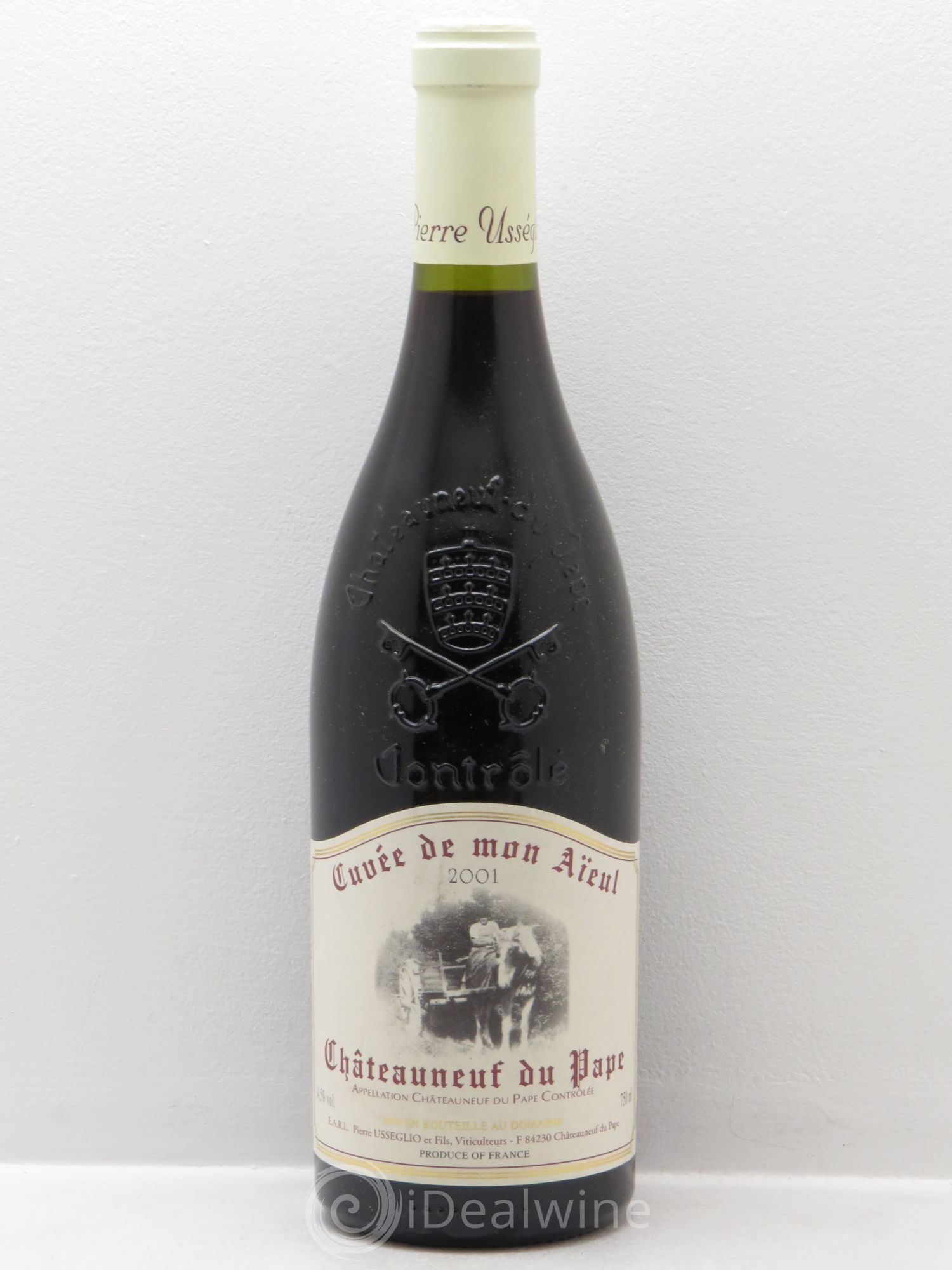 Châteauneuf-du-Pape Cuvée de mon Aïeul Pierre Usseglio & Fils 2001 - Lot de 1 bouteille - 0