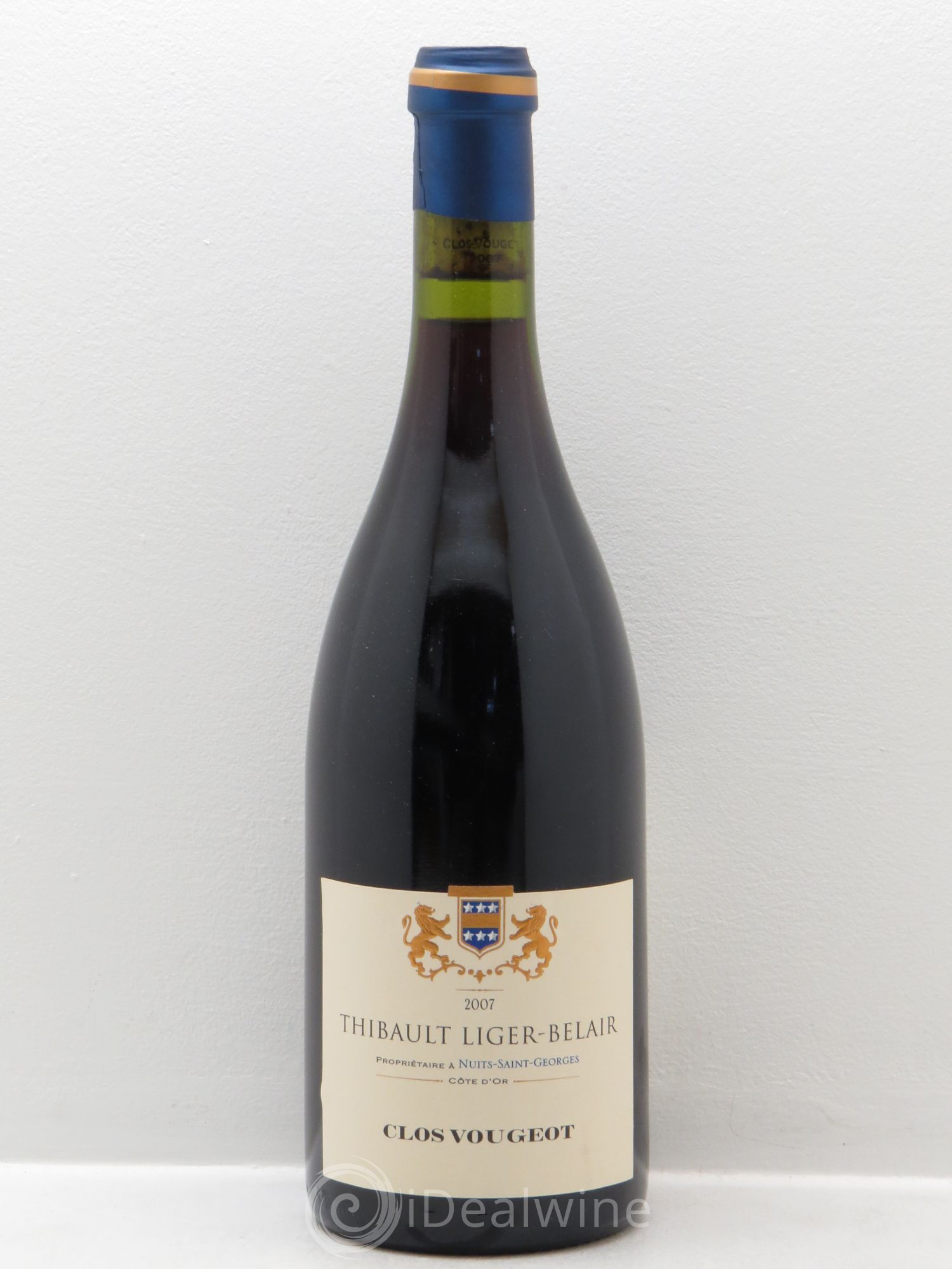 Clos de Vougeot Grand Cru Domaine Liger-Belair 2007 - Posten von 1 Flasche - 0