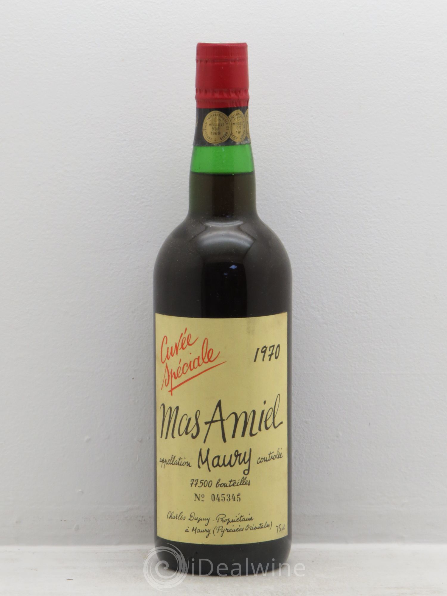 Maury Mas Amiel 1970 - Lot de 1 bouteille - 0